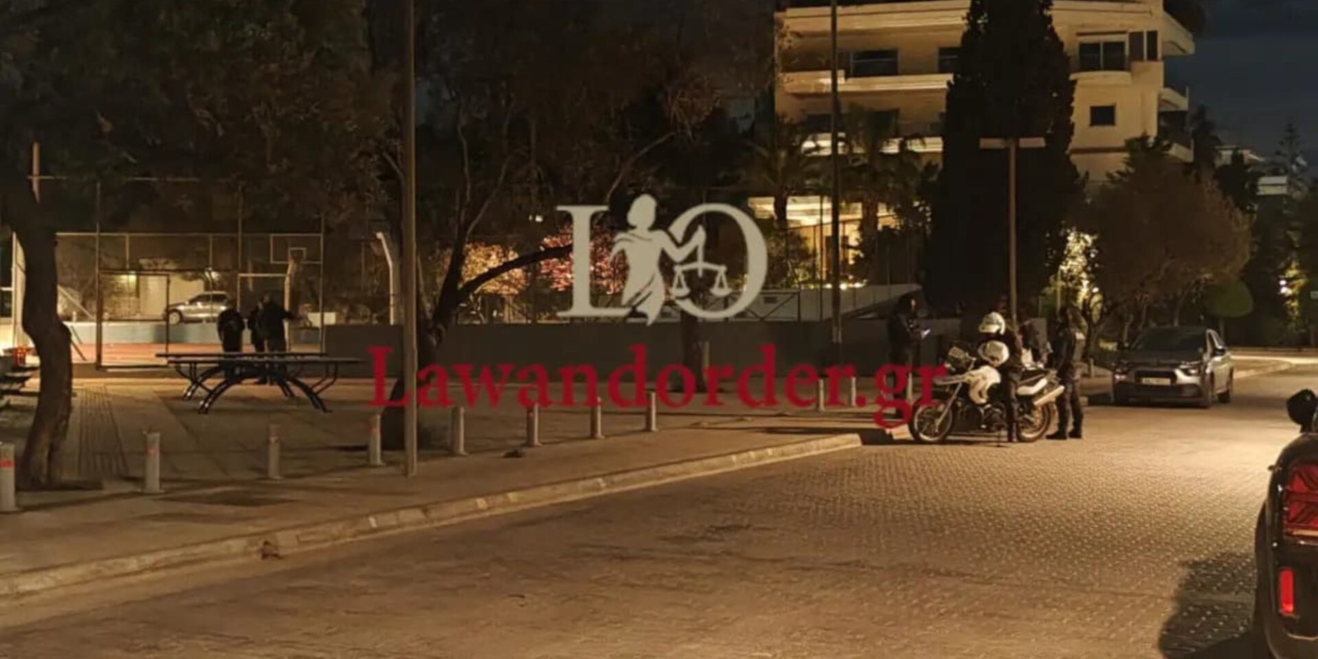 Εικόνα από το σημείο στη Βούλα