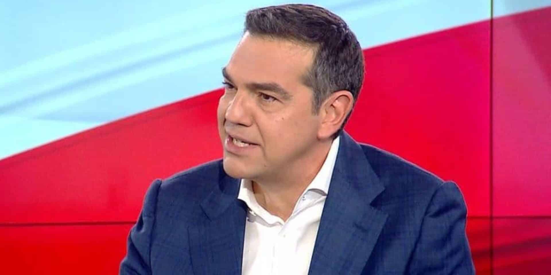 Ο Αλέξης Τσίπρας στο Μega