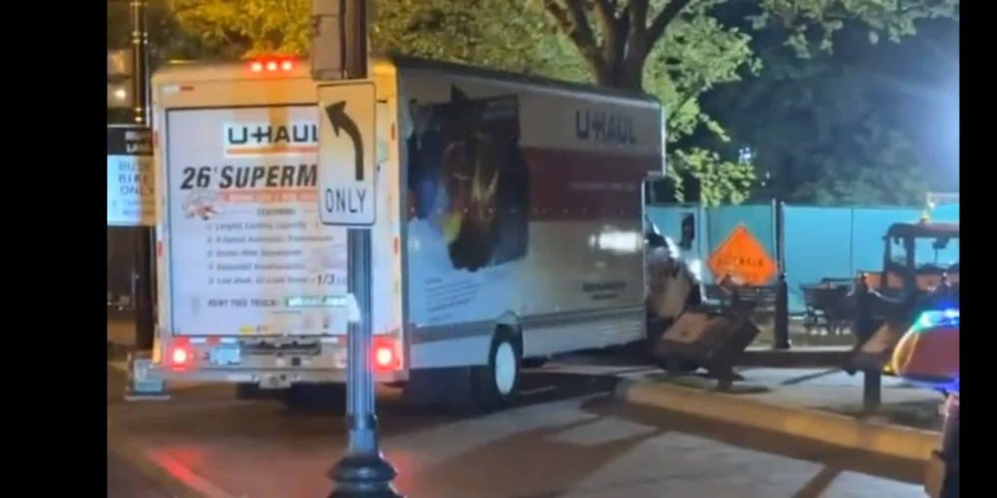 Το φορτηγό που προκάλεσε πανικό στον Λευκό Οίκο