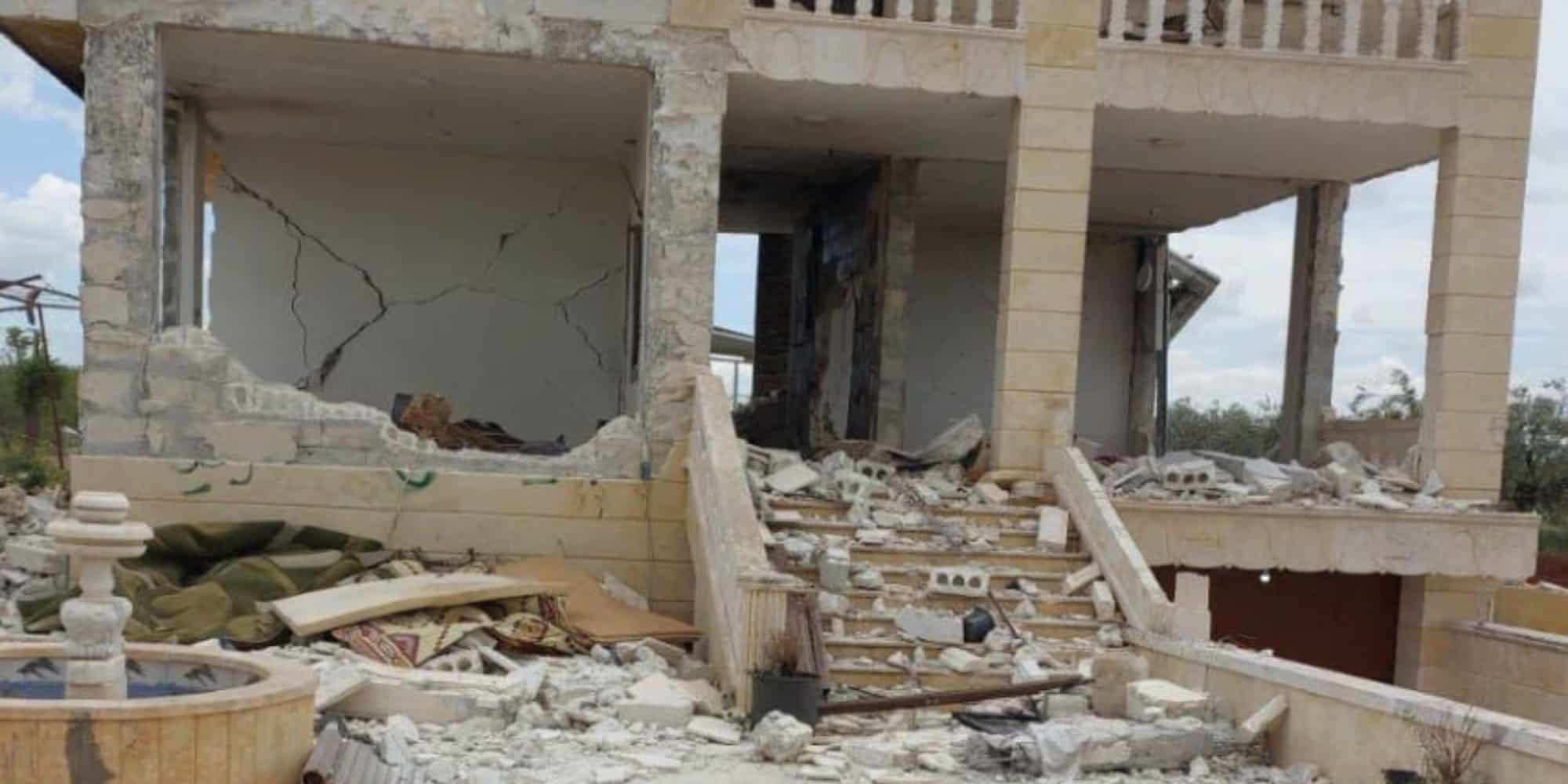 Το σπίτι που σκοτώθηκε ο ηγέτης του ISIS