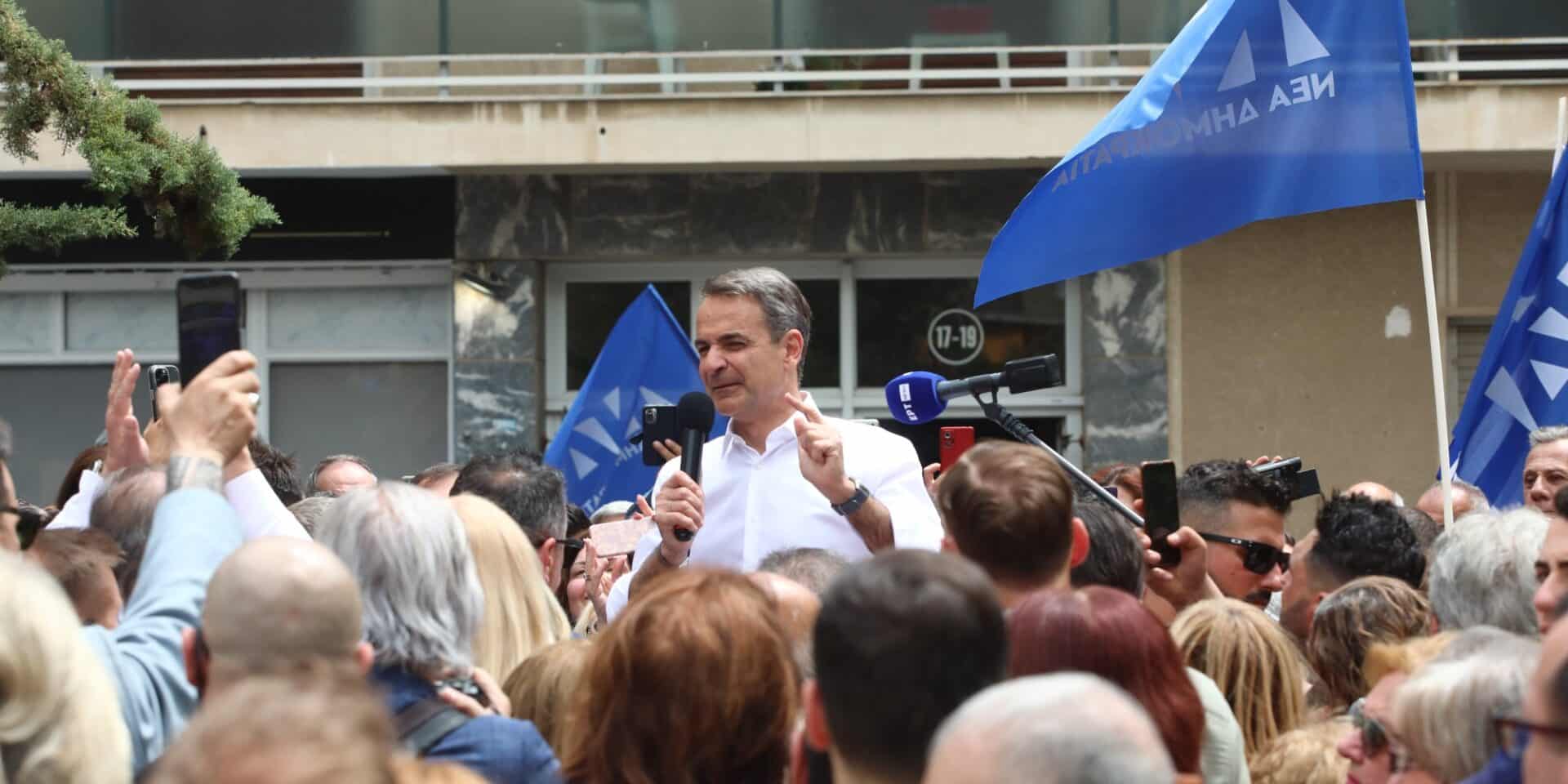 O Κυριάκος Μητσοτάκης στου Ζωγράφου