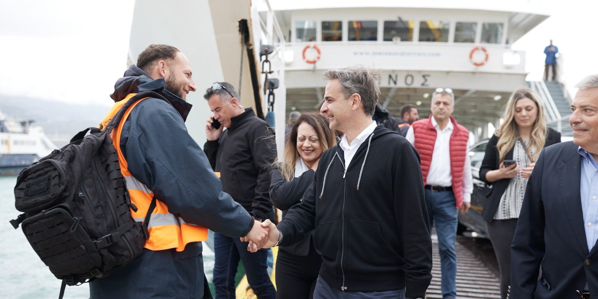 Στο Ληξούρι ο Κυριάκος Μητσοτάκης