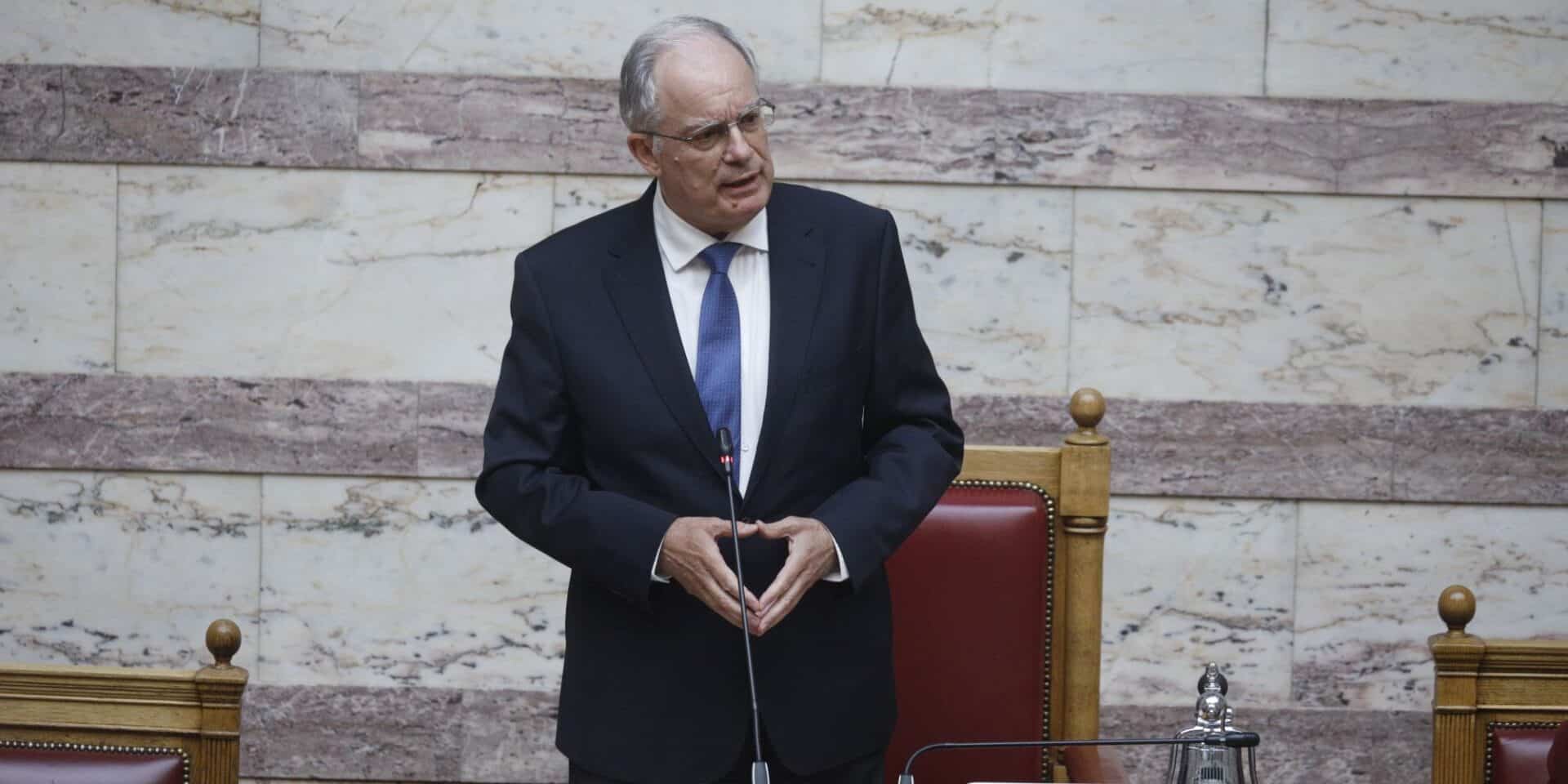 Ο πρόεδρος της Βουλής Κώστας Τασούλας