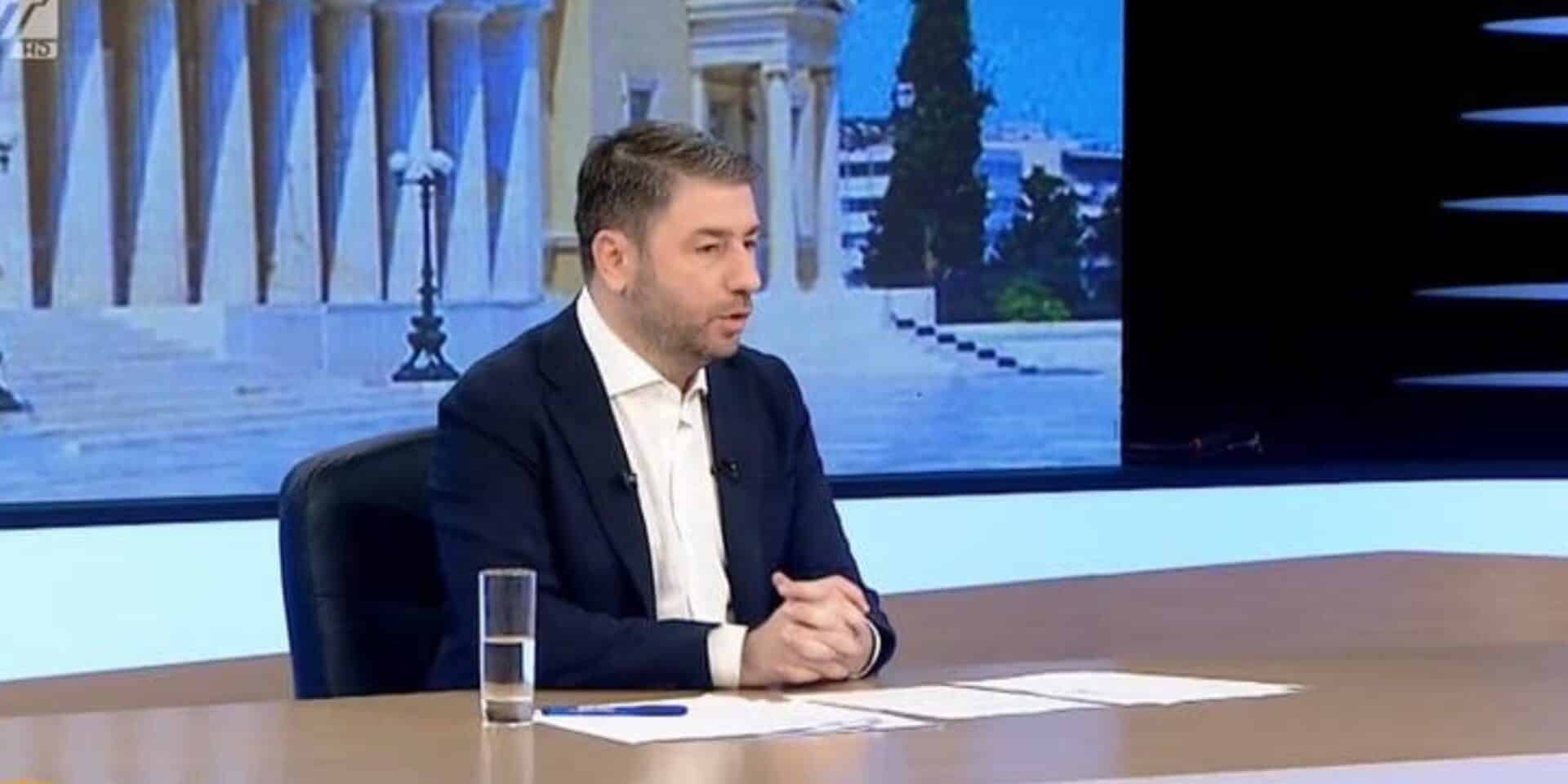 Ο Νίκος Ανδρουλάκης στον ANT1