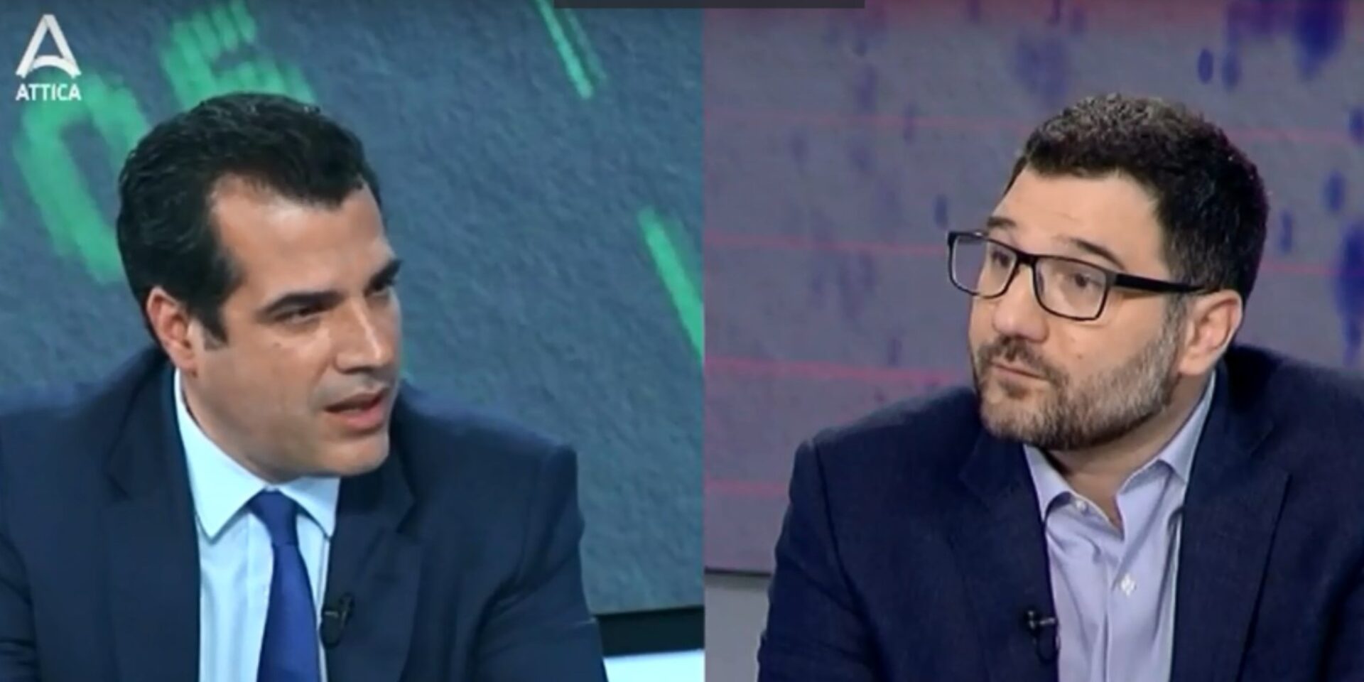 Θάνος Πλεύρης και Νάσος Ηλιόπουλος