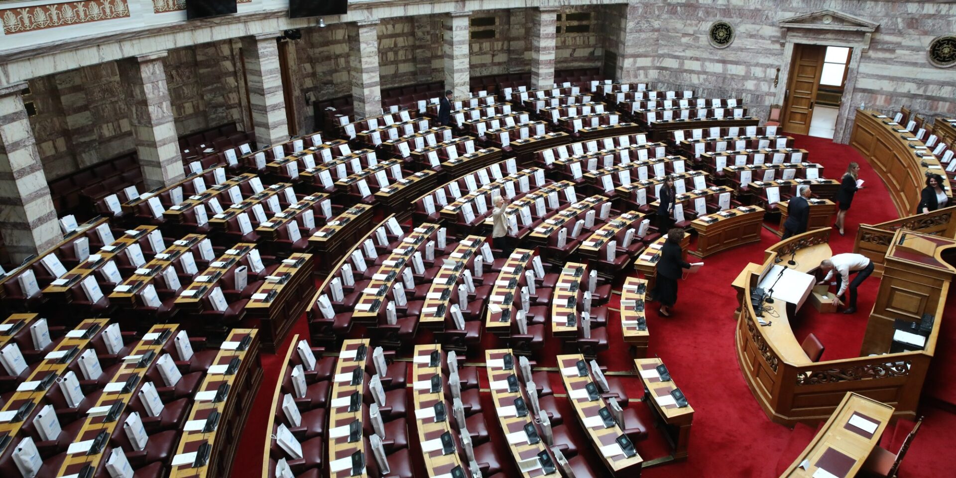 Η ολομέλεια της Βουλής