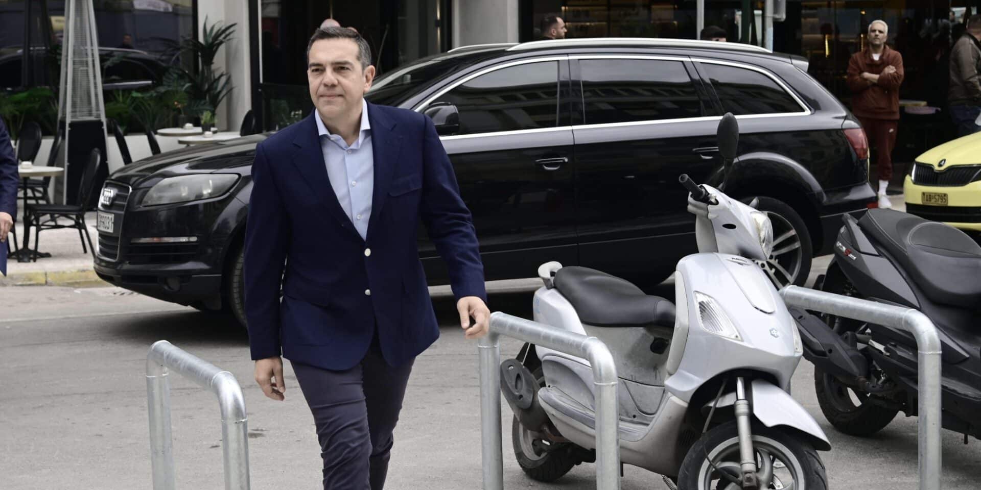 Ο Αλέξης Τσίπρας στον Πειραιά