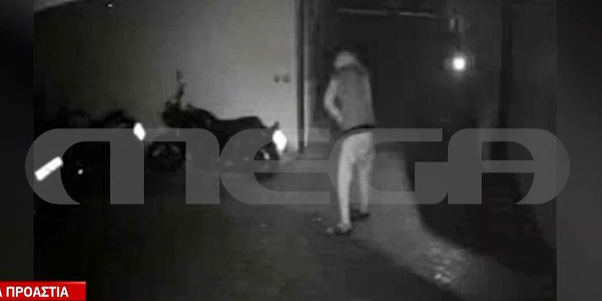 Η στιγμή της απόπειρας διάρρηξης στα Νότια Προάστια