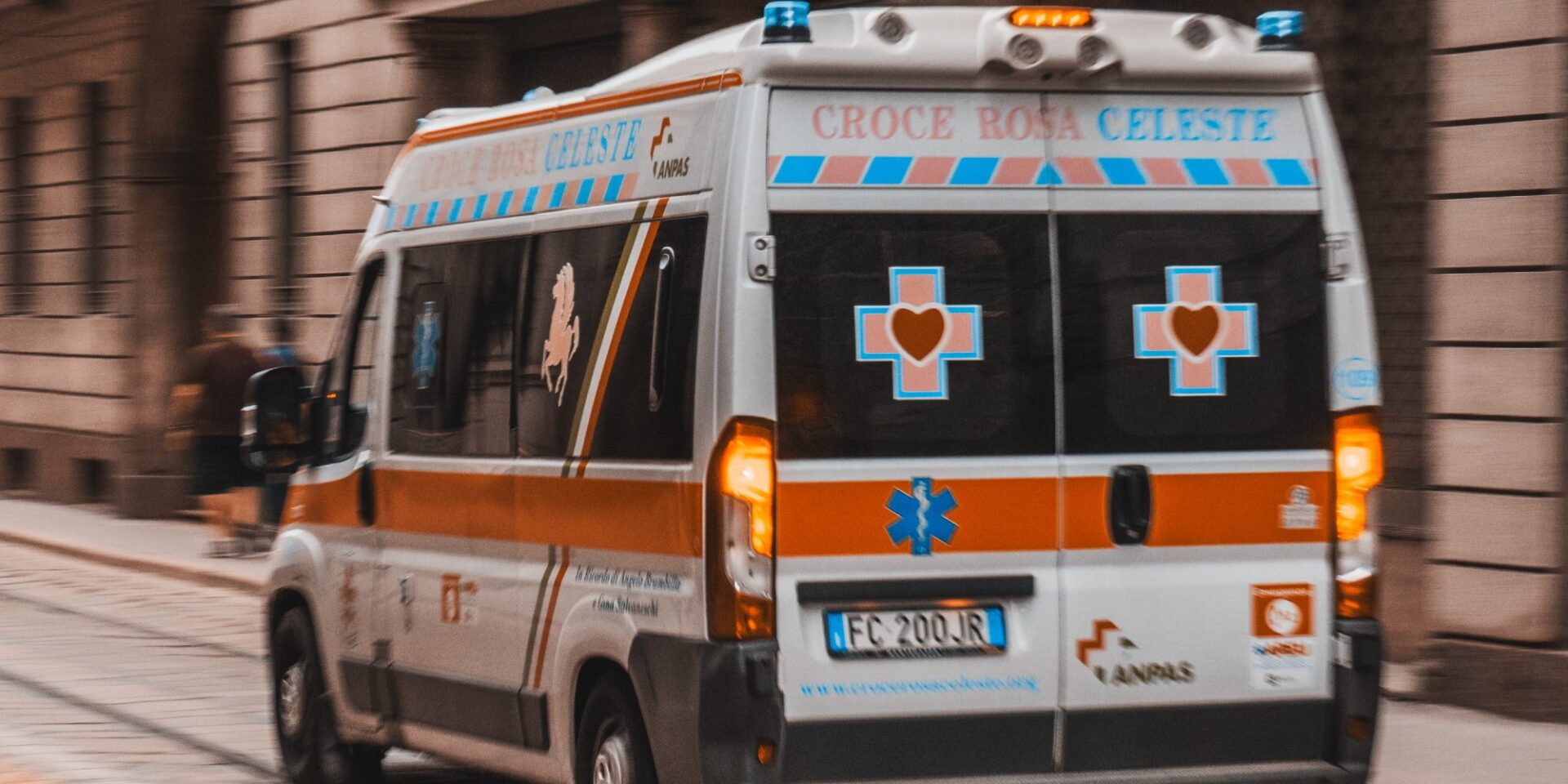Ασθενοφόρο στην Ιταλία