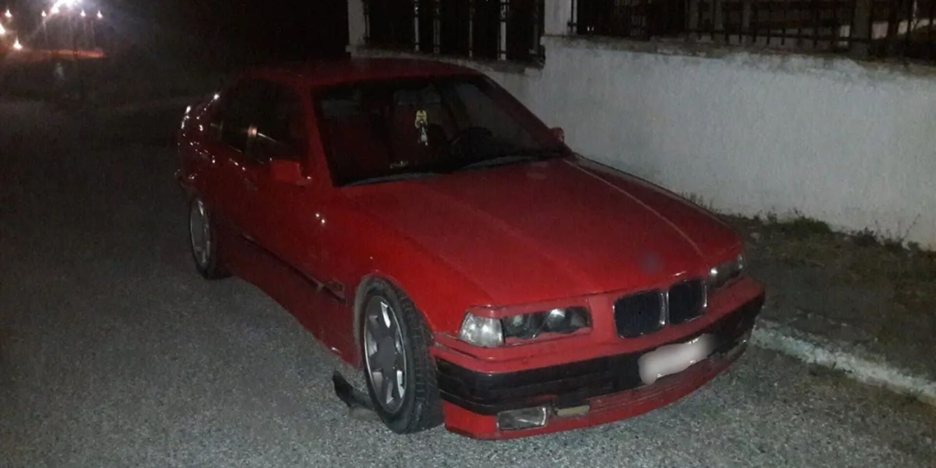 Το αυτοκίνητο με το οποίο μετέφεραν παράνομα μετανάστη στην Καστοριά