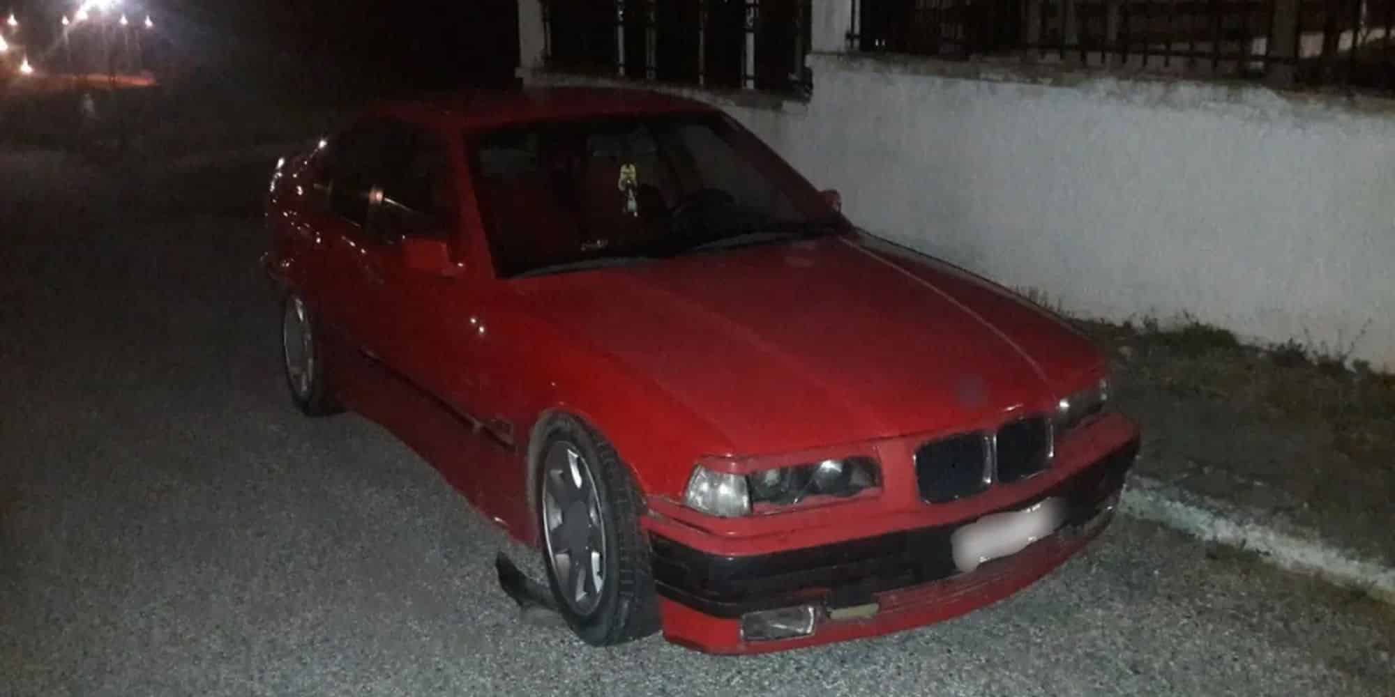 Το αυτοκίνητο με το οποίο μετέφεραν παράνομα μετανάστη στην Καστοριά