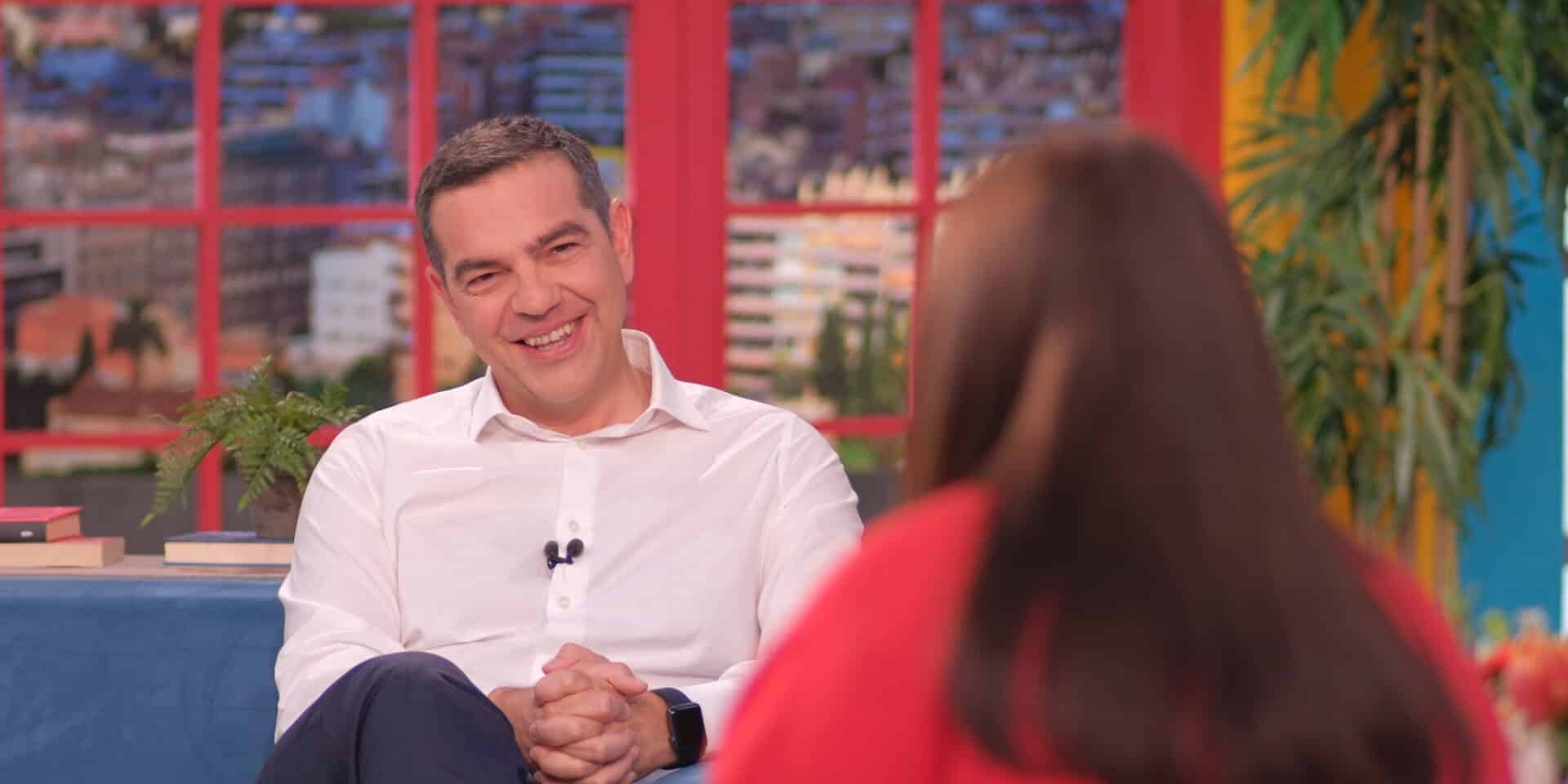 Ο Αλέξης Τσίπρας καλεσμένος της Δανάης Μπάρκα