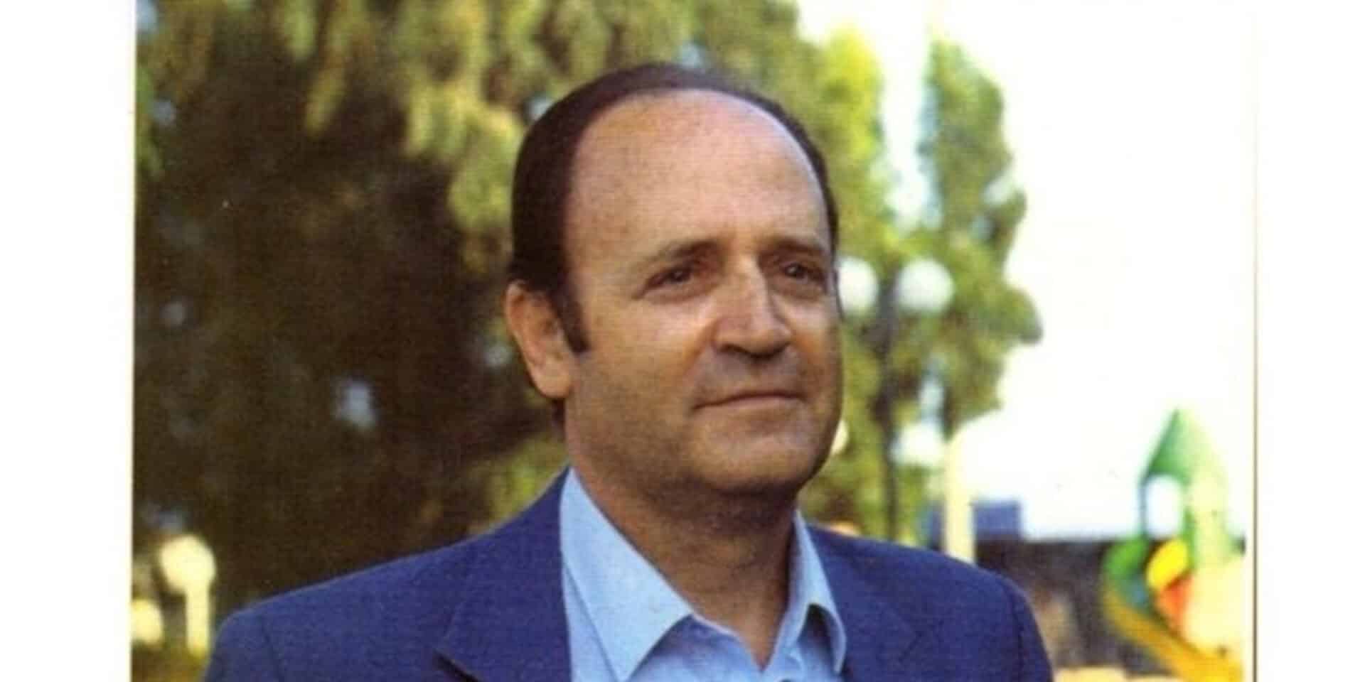 Ο Μιχάλης Λεβέντης σε νεότερη ηλικία