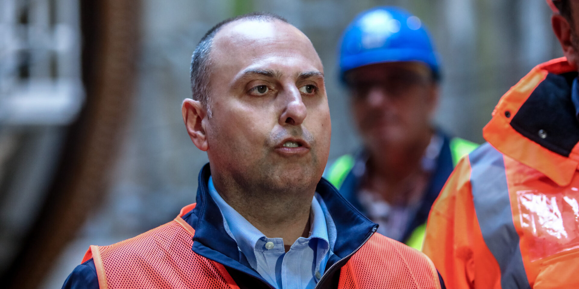 Ο υφυπουργός Μεταφορών και Υποδομών Γιώργος Καραγιάννης