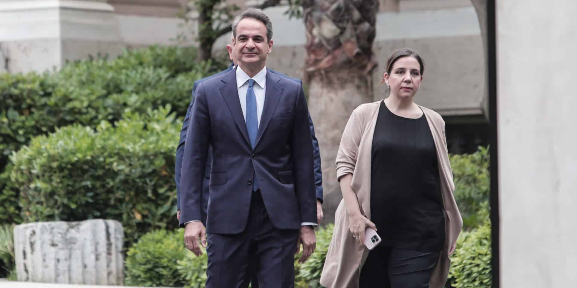 Ο Κυριάκος Μητσοτάκης στην Καλαμάτα