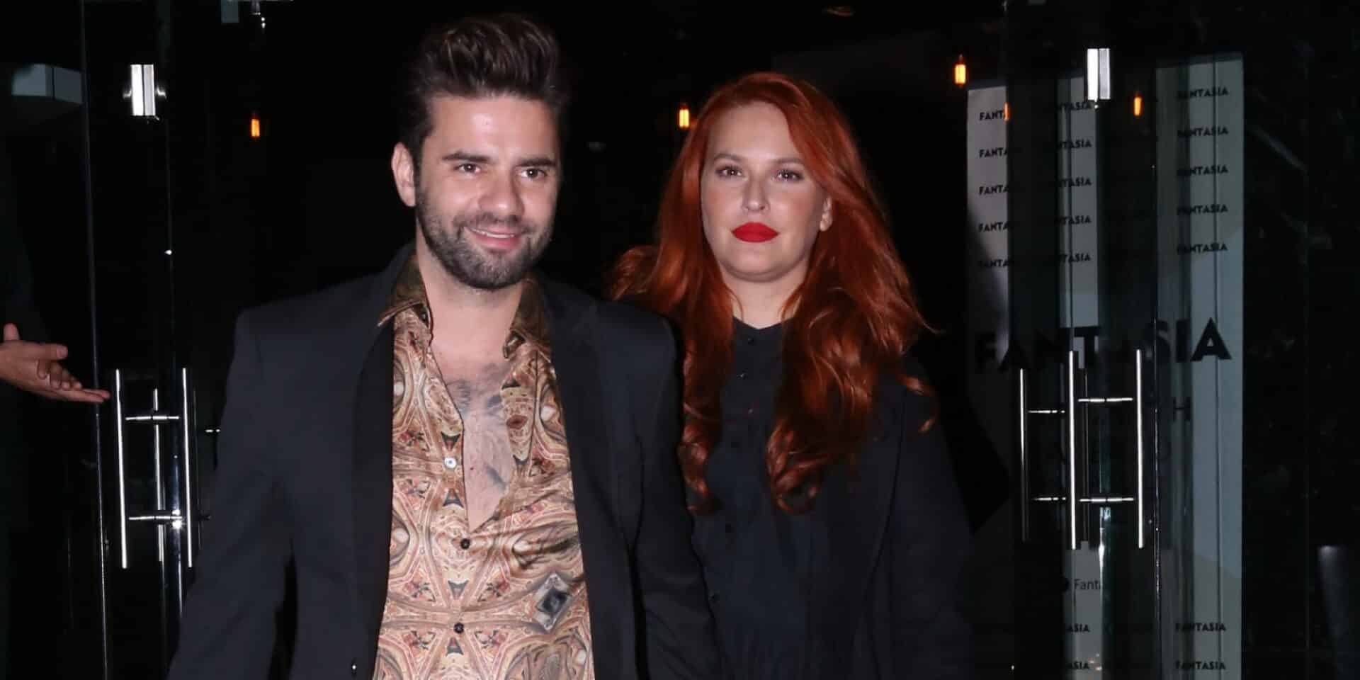 Ο Θοδωρής Μαραντίνης με τη Σίσσυ Χρηστίδου