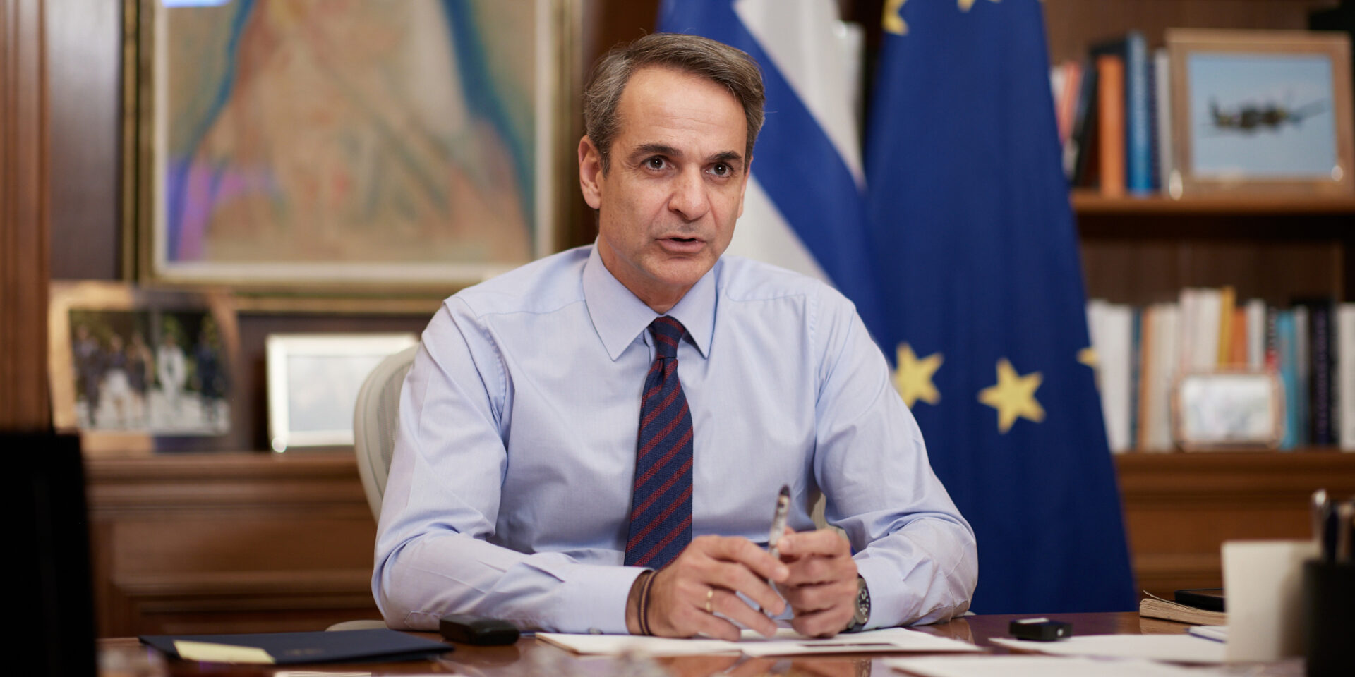 Ο Κυριάκος Μητσοτάκης