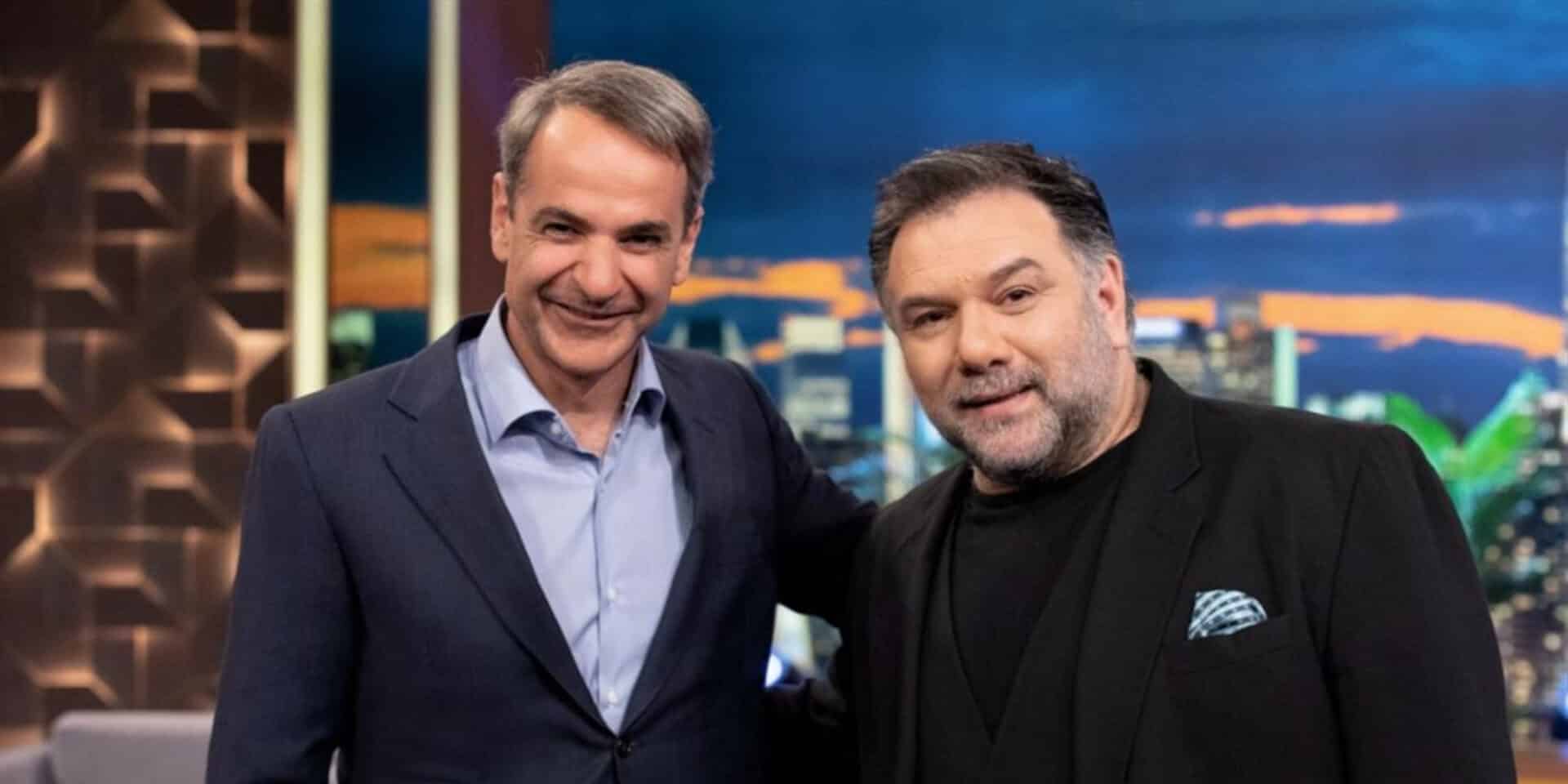 Ο Κυριάκος Μητσοτάκης στον Γρηγόρη Αρναούτογλου