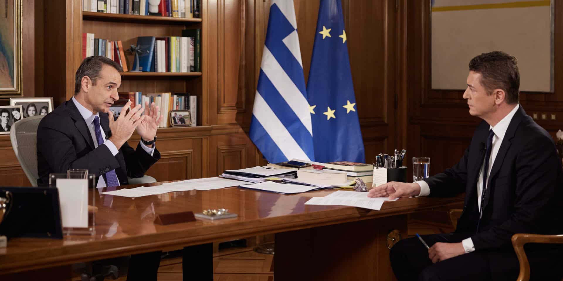 Συνέντευξη Μητσοτάκη στον Σρόιτερ