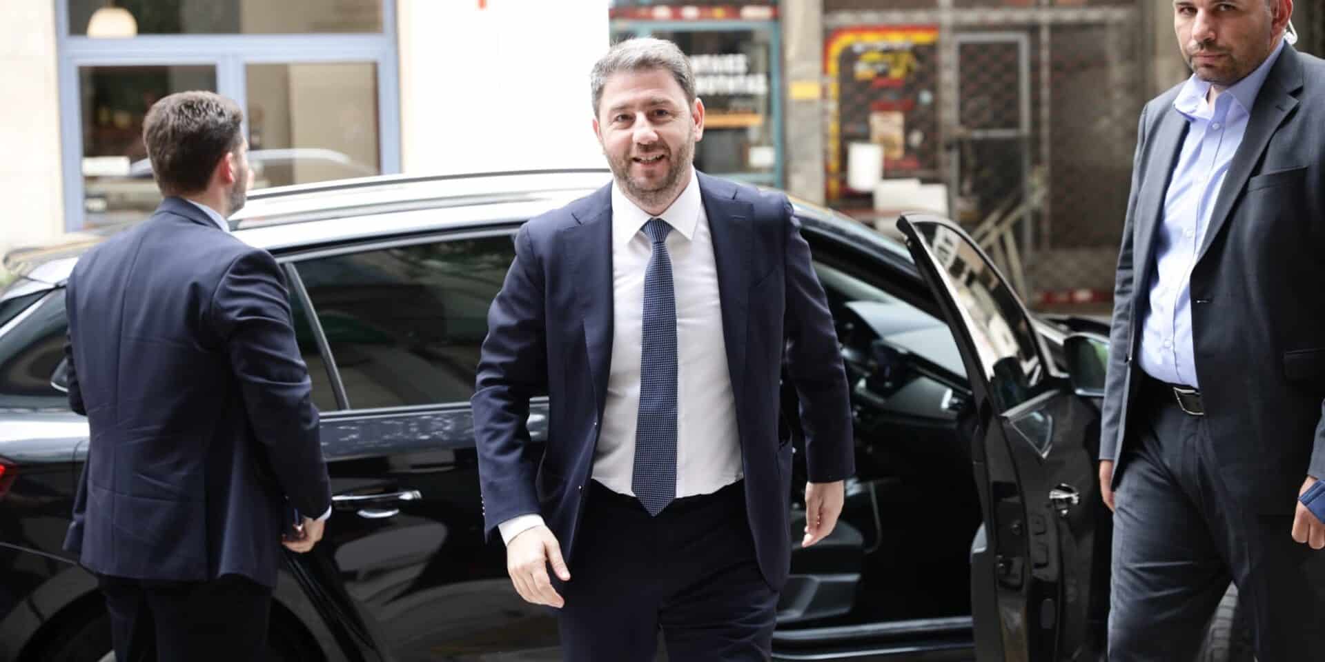 Ο Νίκος Ανδρουλάκης στο Πολιτικό Συμβούλιο του ΠΑΣΟΚ-ΚΙΛΑΛ