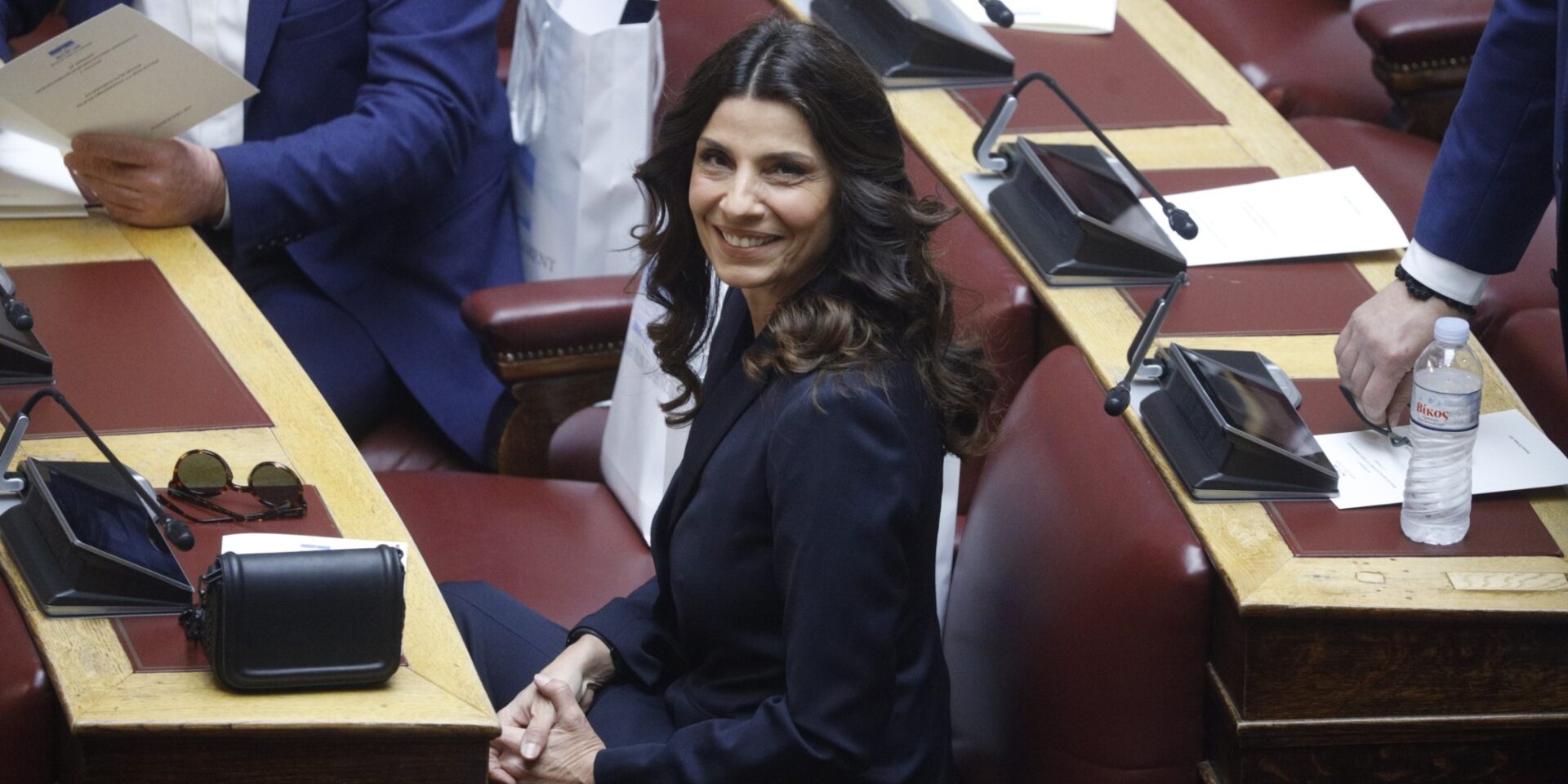 Η εκπρόσωπος Τύπου του ΣΥΡΙΖΑ, Πόπη Τσαπανίδου