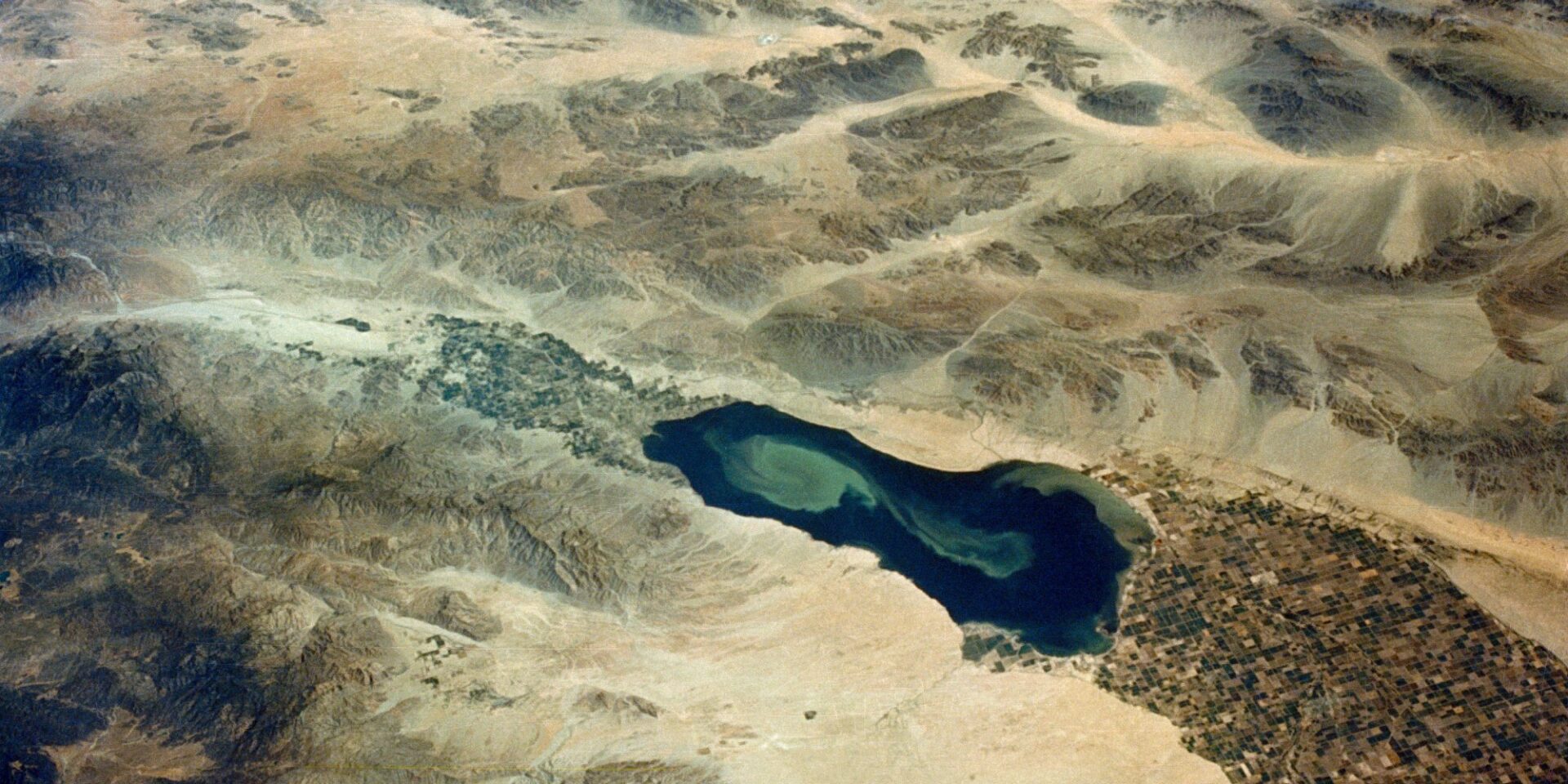 Η μεγαλύτερη λίμνη της Καλιφόρνιας Salton Sea