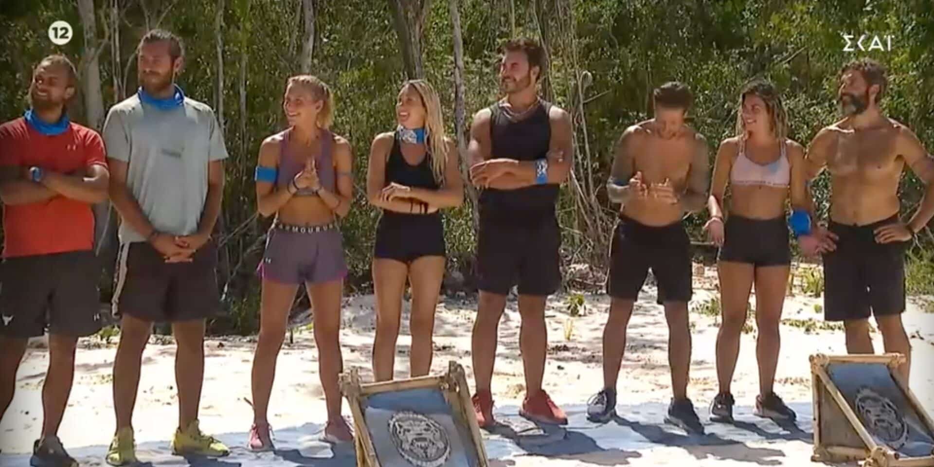 Η μπλε ομάδα στο Survivor All Star