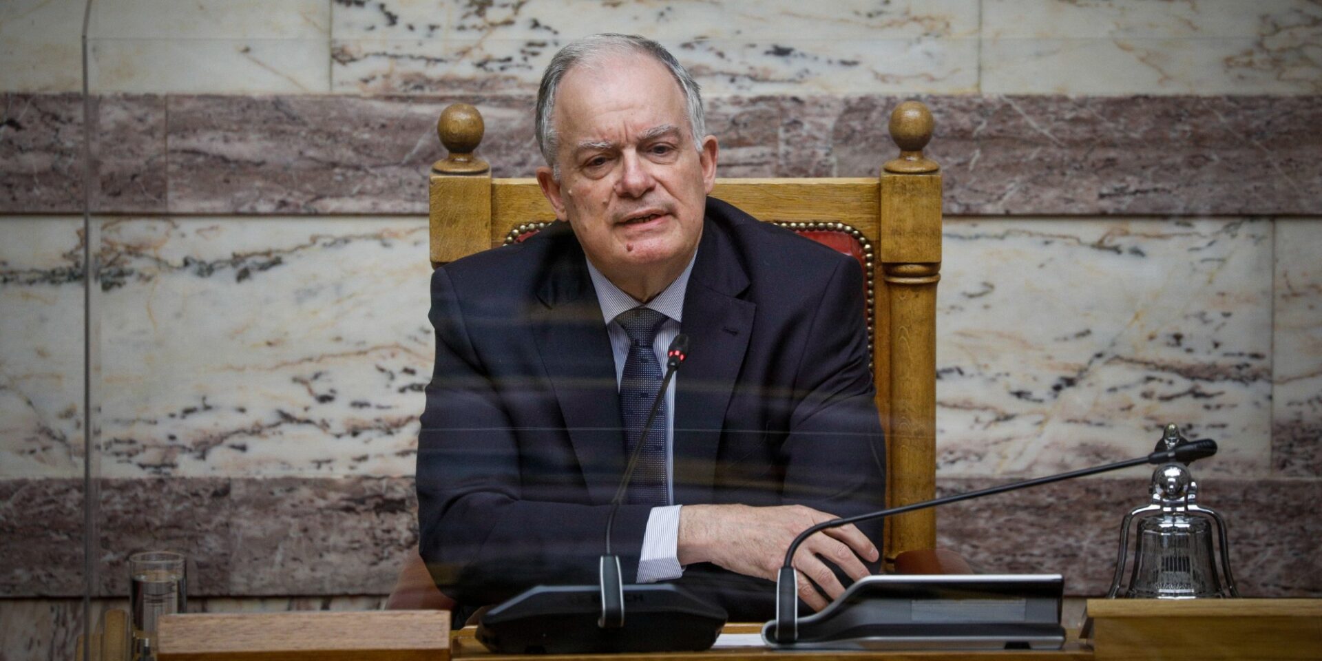Ο πρόεδρος της Βουλής Κώστας Τασούλας