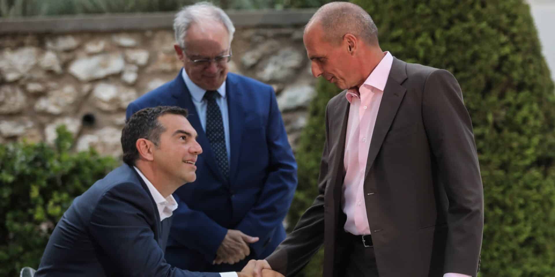 Ο Βαρουφάκης και ο Τσίπρας
