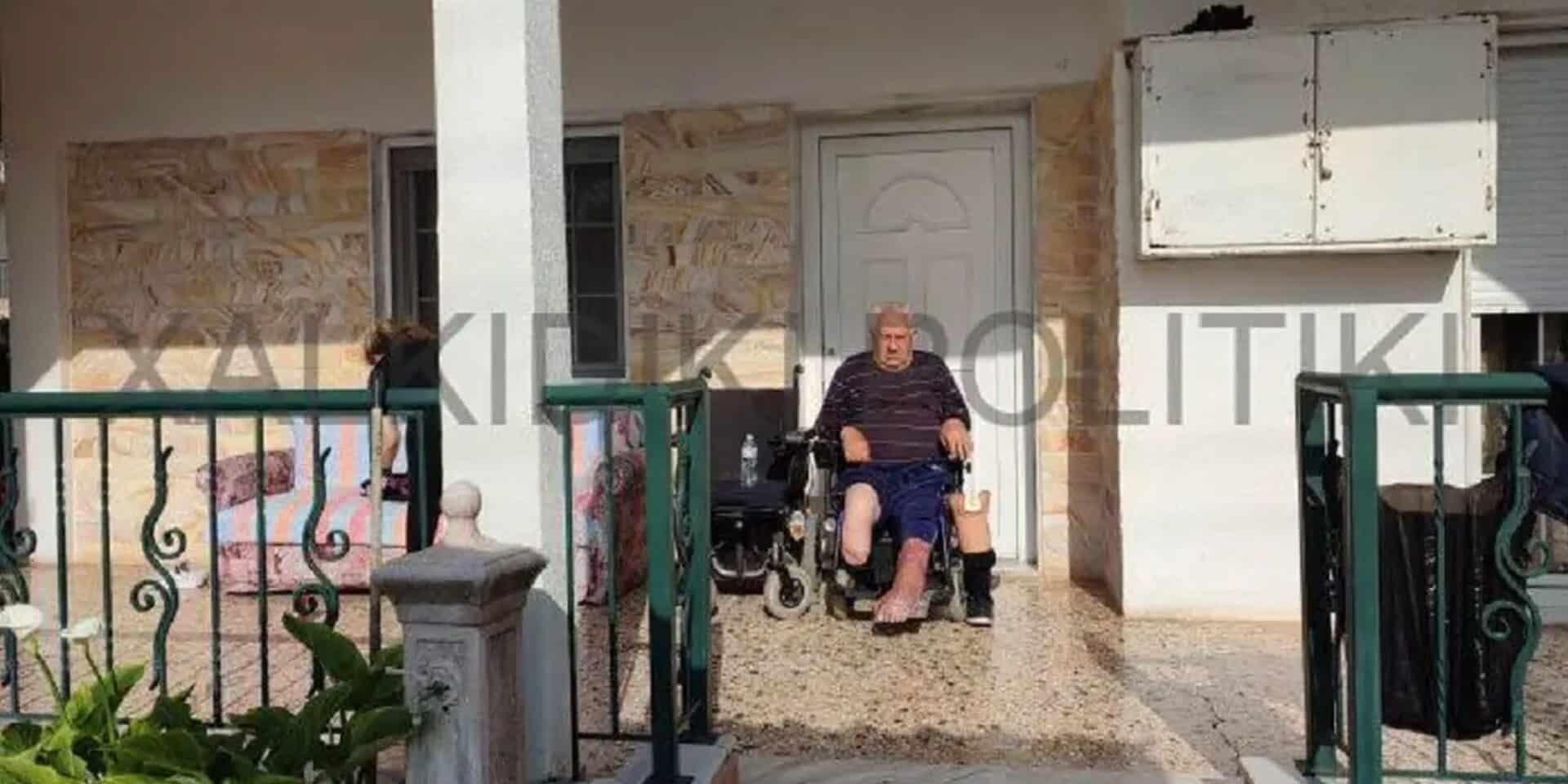 O ηλικιωμένος που του έκαναν έξωση στην Χαλκιδική