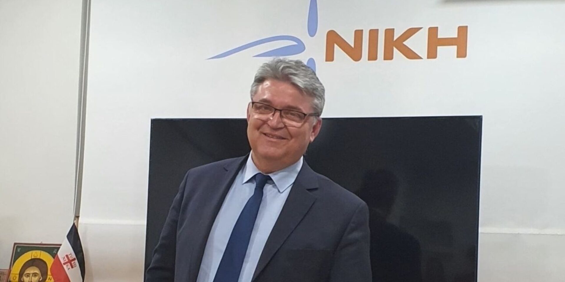 Ο επικεφαλής του κόμματος «Νίκη», Δημήτρης Νατσιός