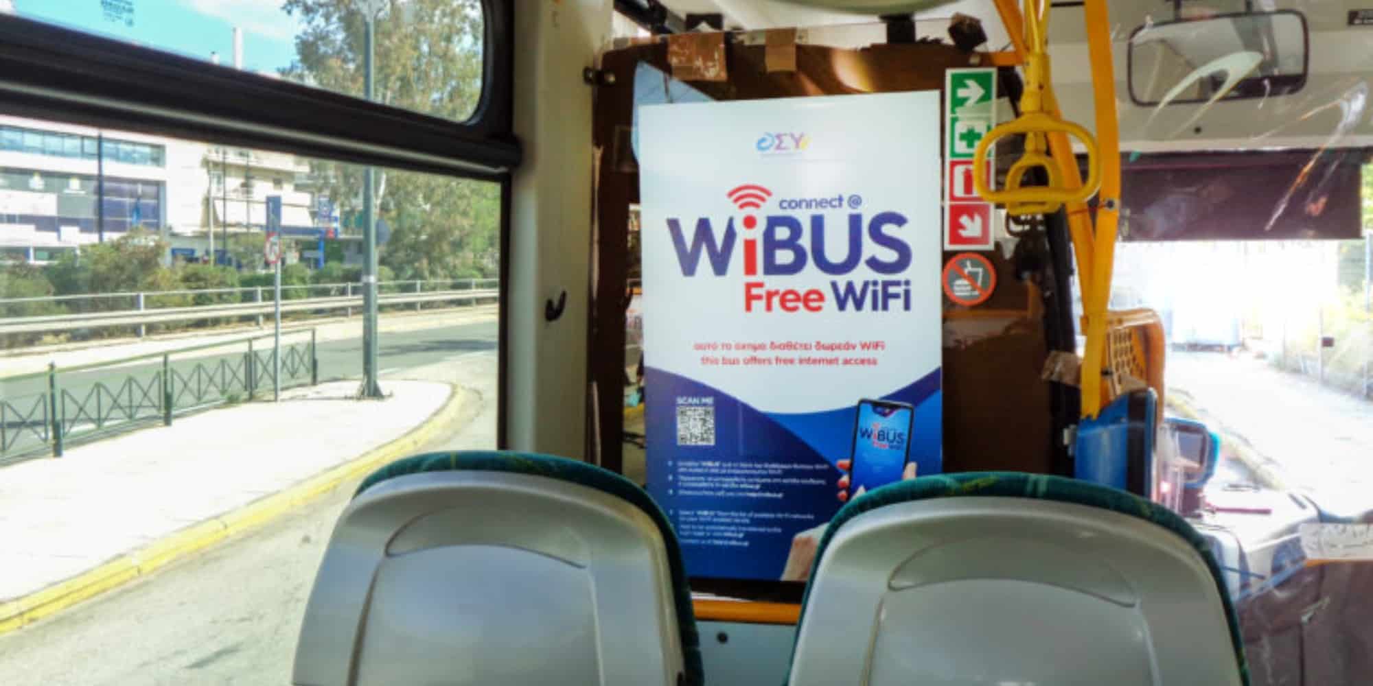 Δωρεάν Wi-Fi σε αστικά λεωφορεία