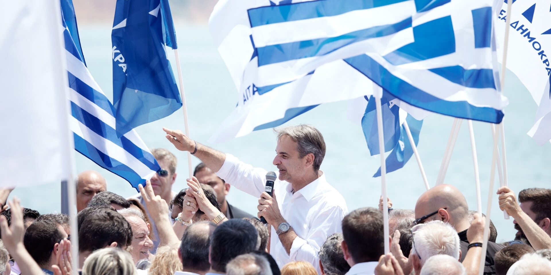 O Κυριάκος Μητσοτάκης