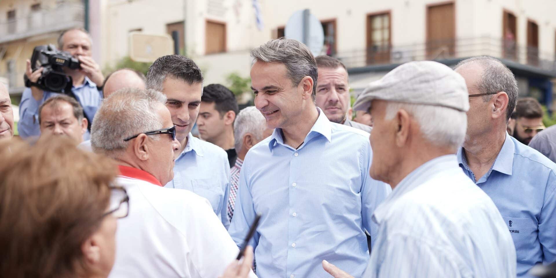 O Κυριάκος Μητσοτάκης