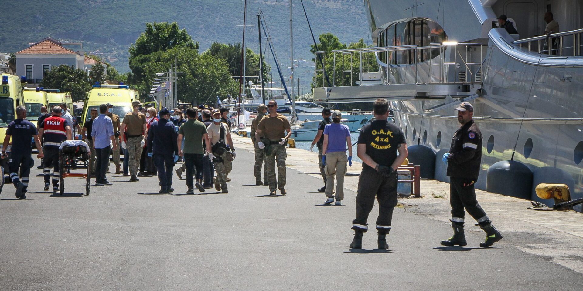Μετανάστες που διασώθηκαν