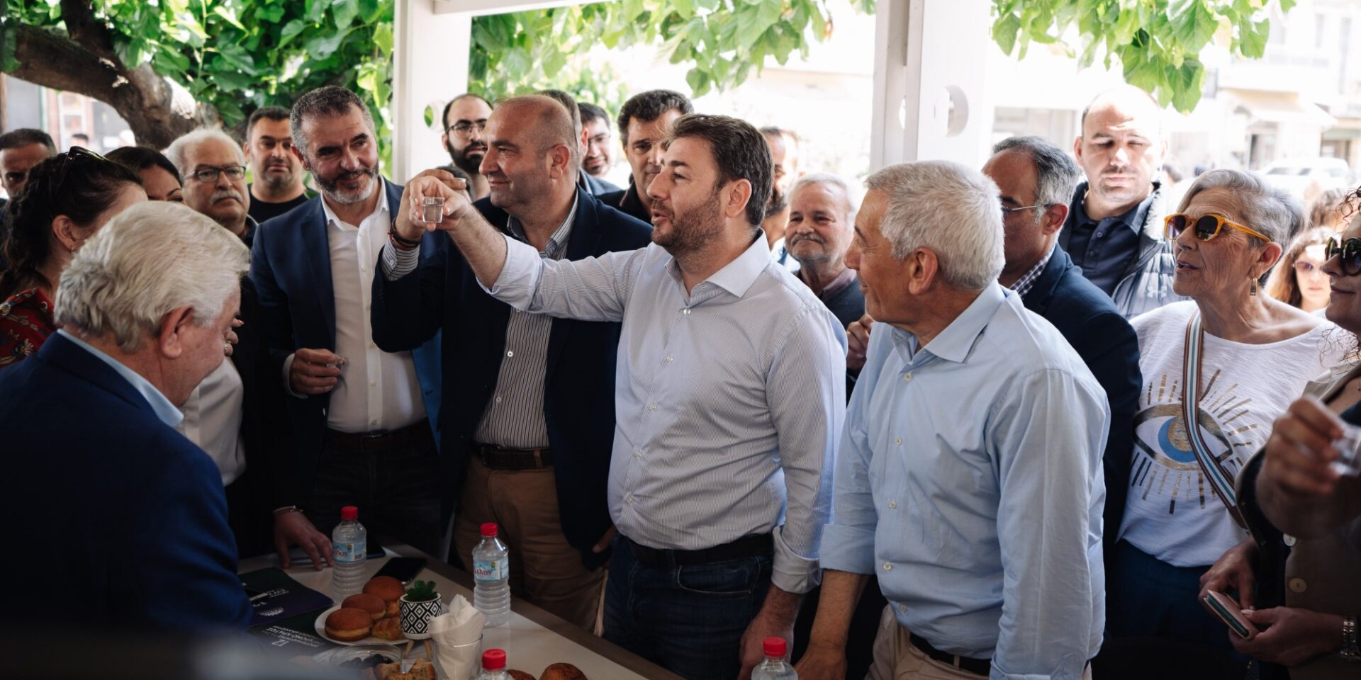 Ο Νίκος Ανδρουλάκης