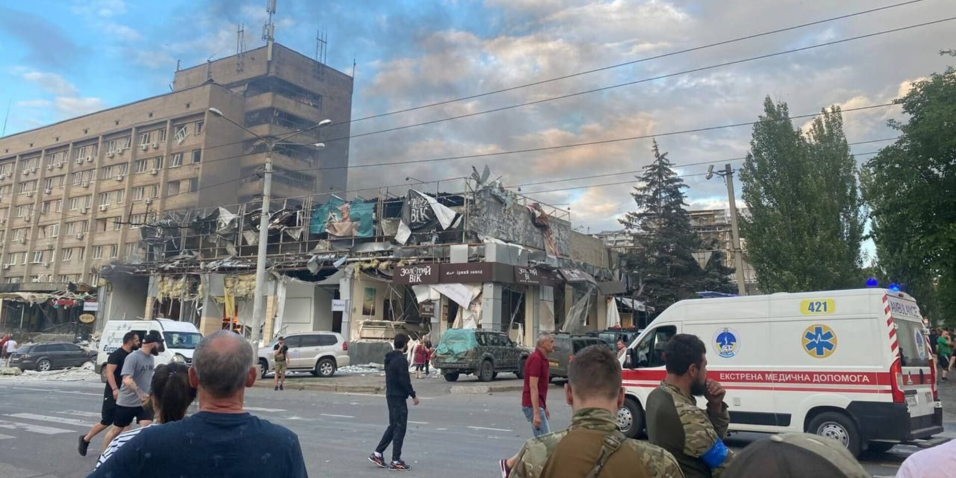 Εικόνα από το σημείο της τραγωδίας