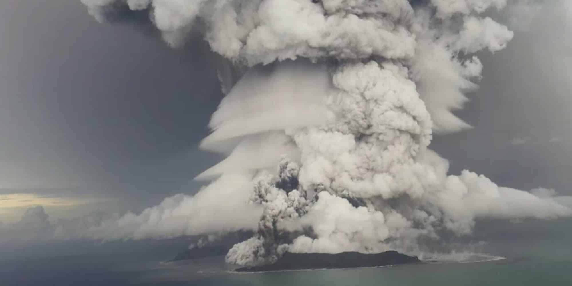 Ηφαίστειο στη Τόνγκα