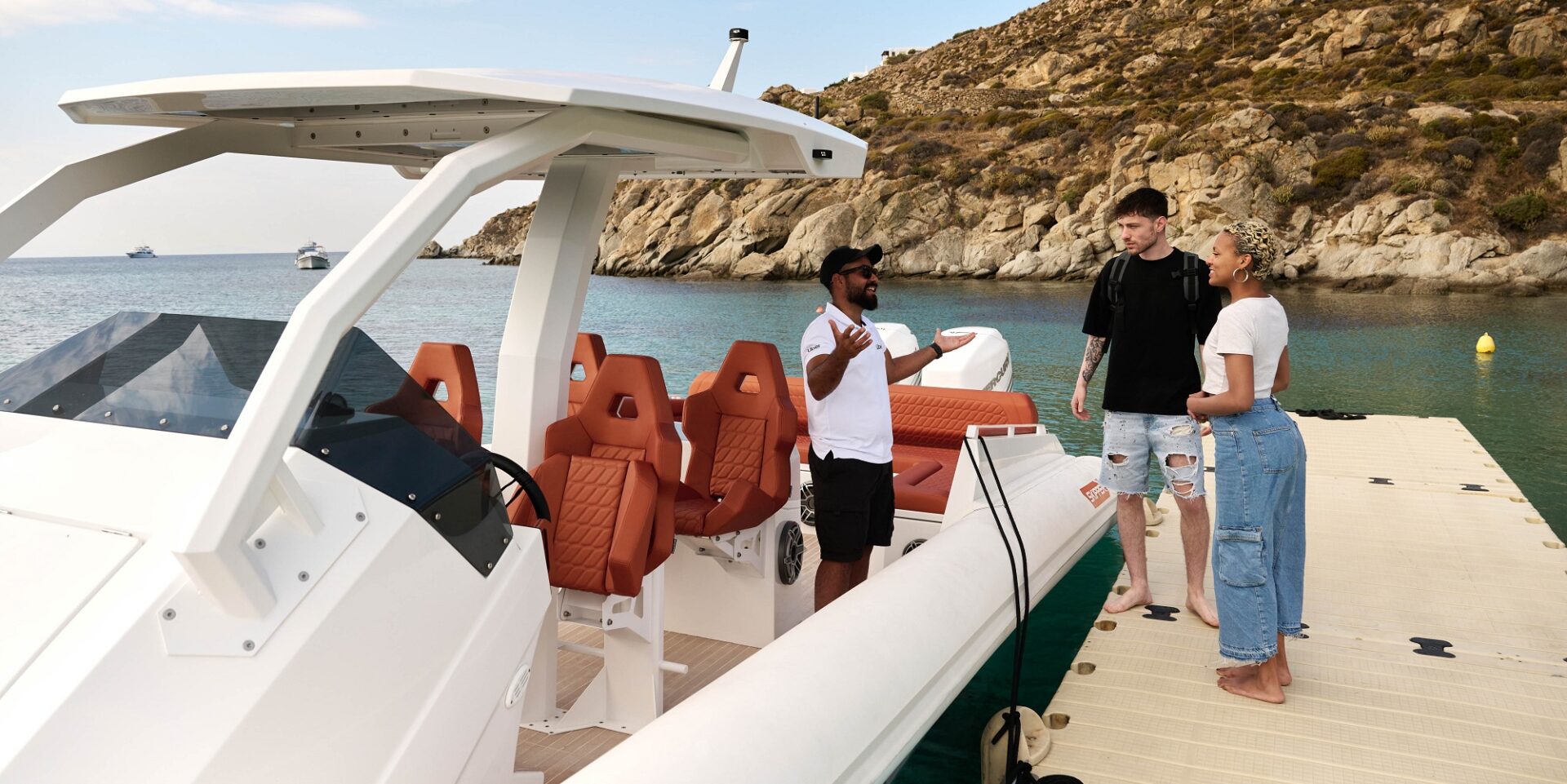 Το Boat της Uber στη Μύκονο