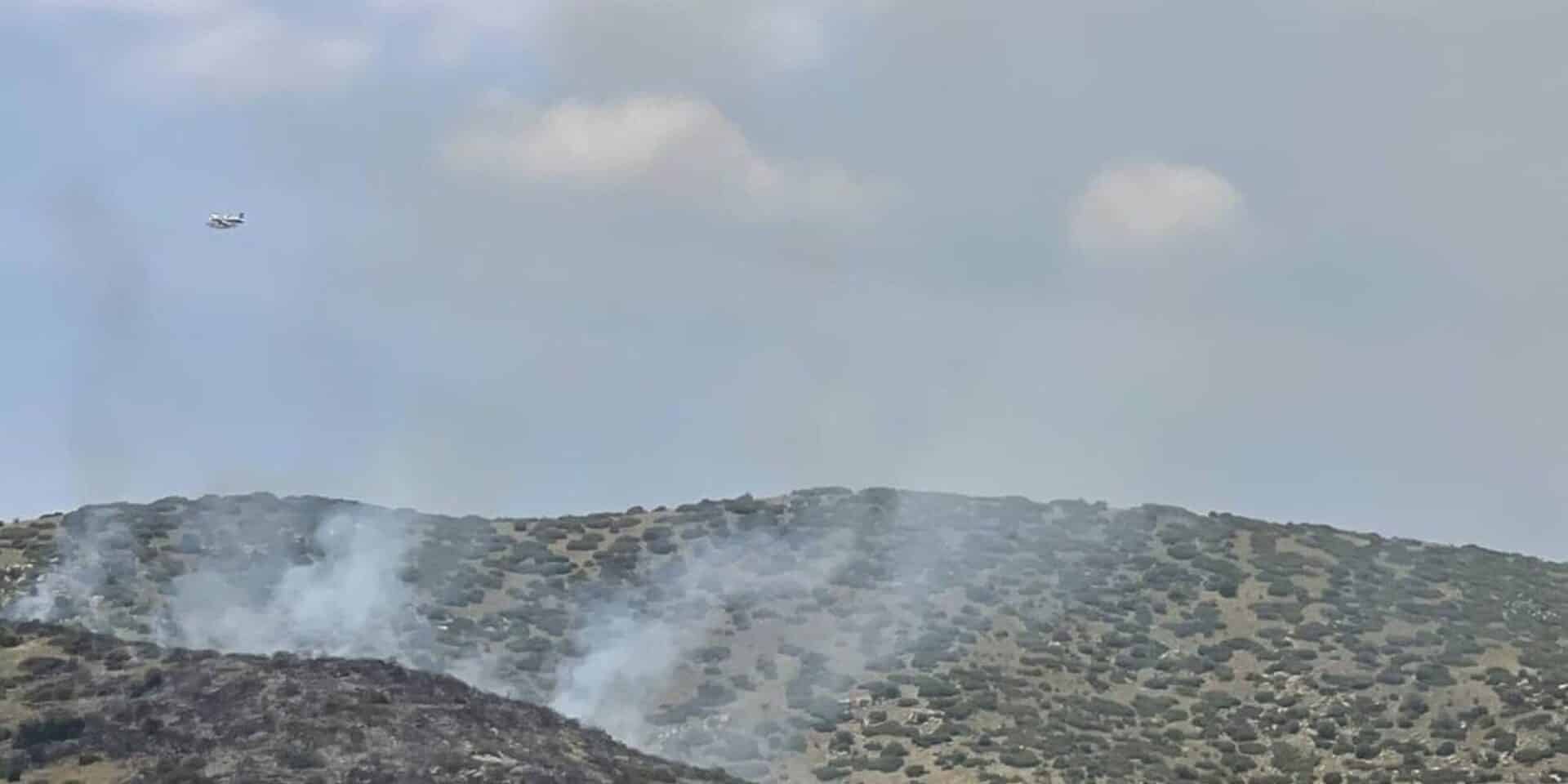Φωτιά στη Λάρισα