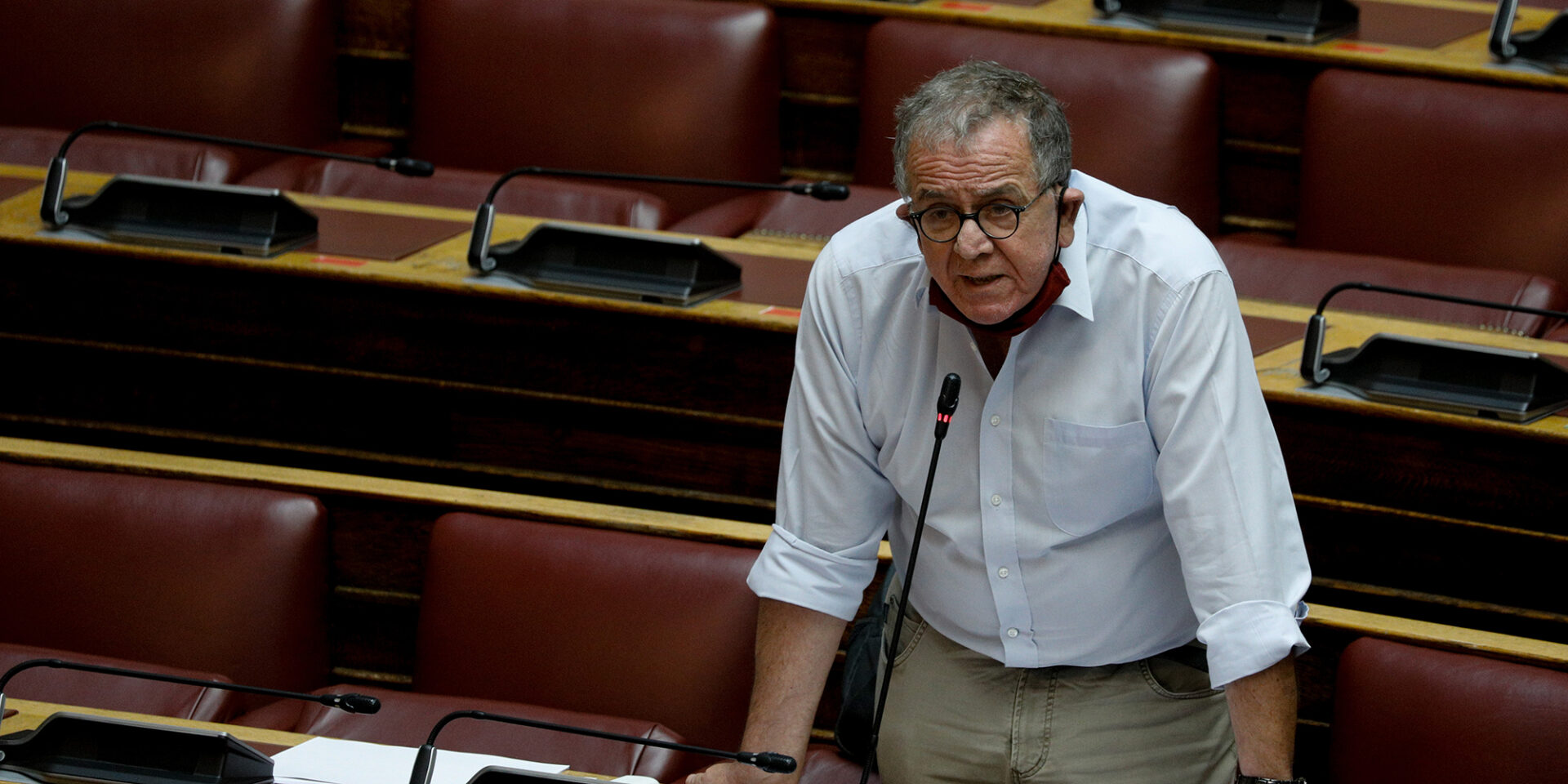Ο υποψήφιος βουλευτής του ΣΥΡΙΖΑ, Γιάννης Μουζάλας