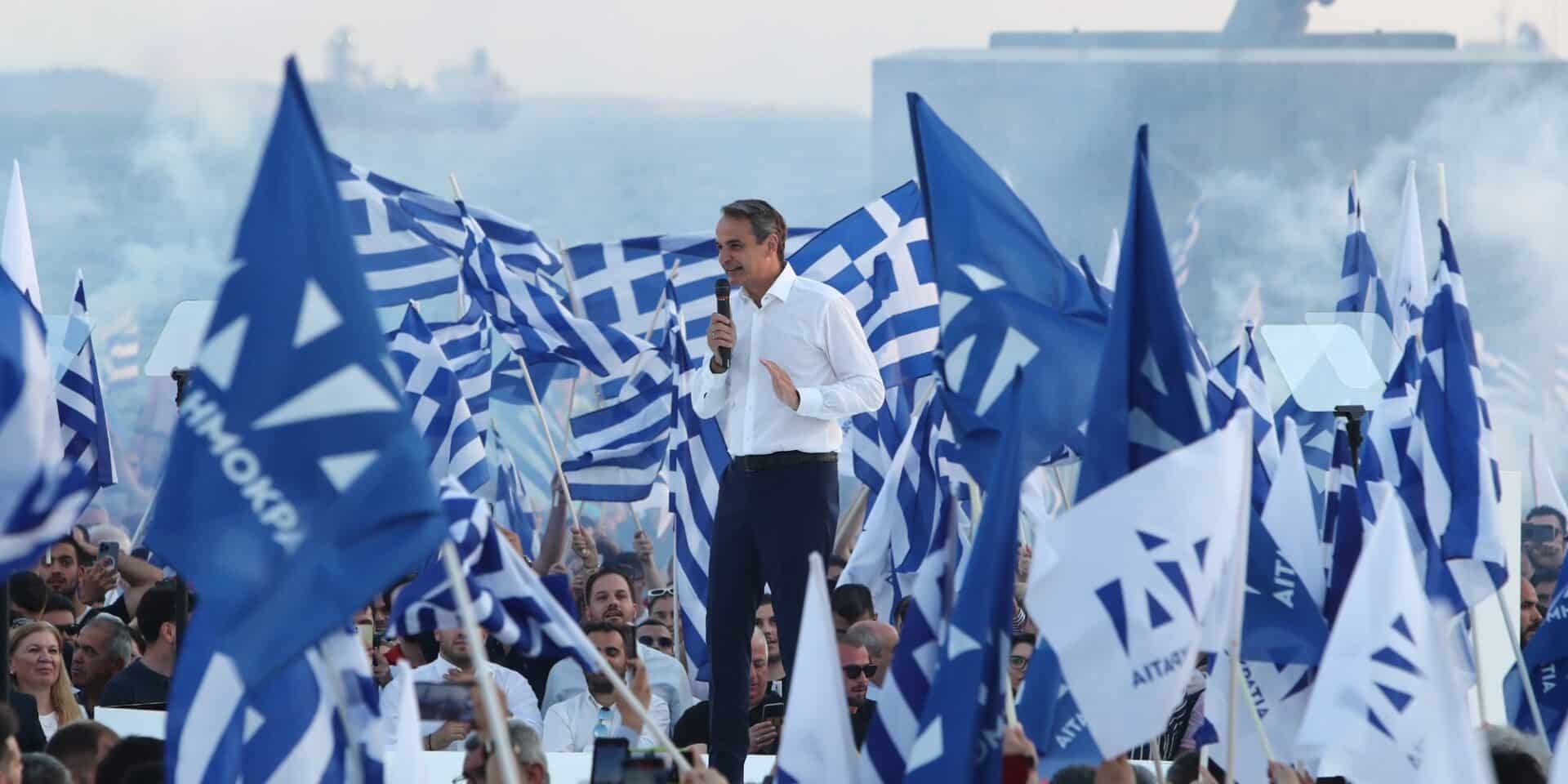 Ο Κυριάκος Μητσοτάκης στη Νέα Παραλία Θεσσαλονίκης