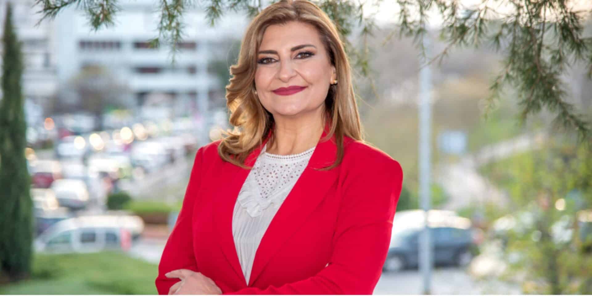 Η υποψήφια βουλευτής Λάρισας του ΠΑΣΟΚ, Ευαγγελία Λιακούλη