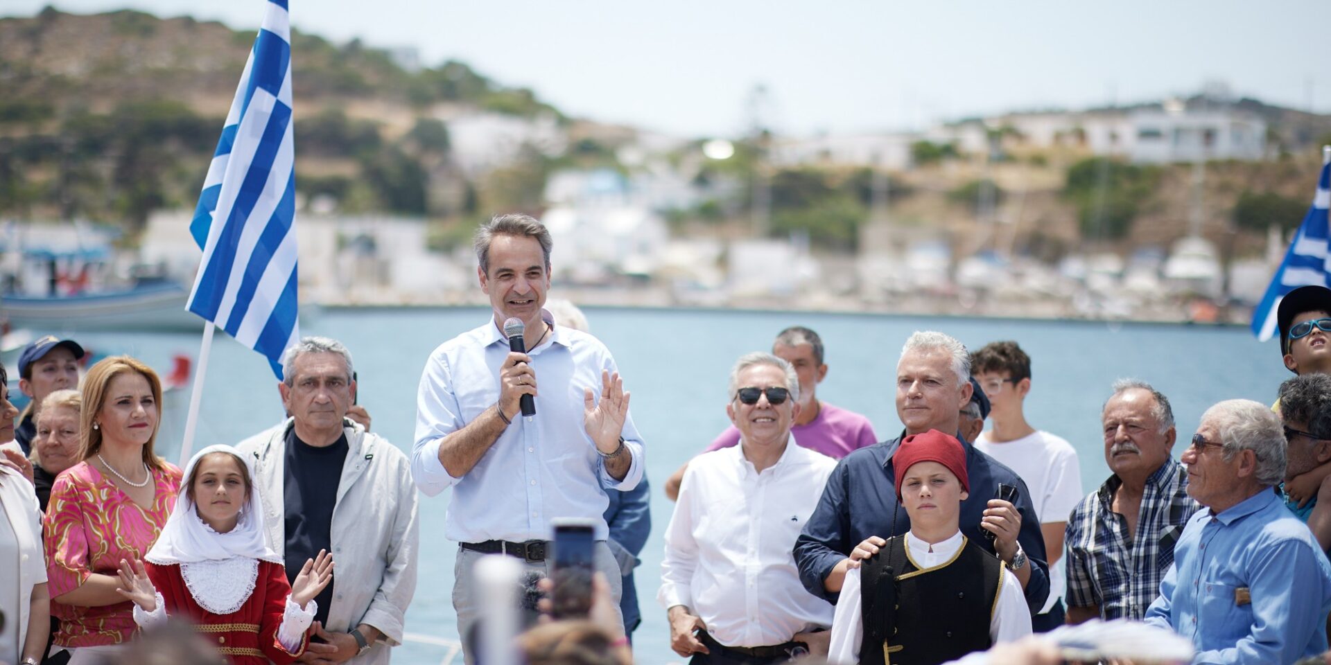 Ο πρόεδρος της Νέας Δημοκρατίας, Κυριάκος Μητσοτάκης