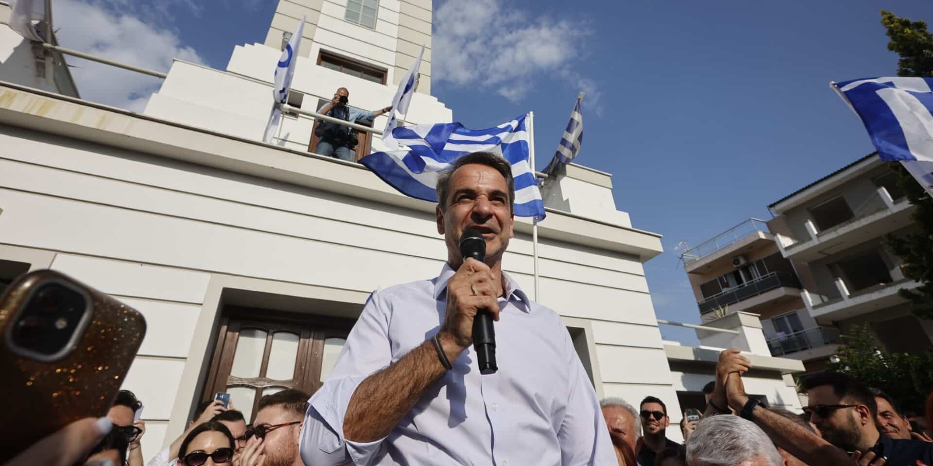 Ο Κυριάκος Μητσοτάκης στον Ασπρόπυργο
