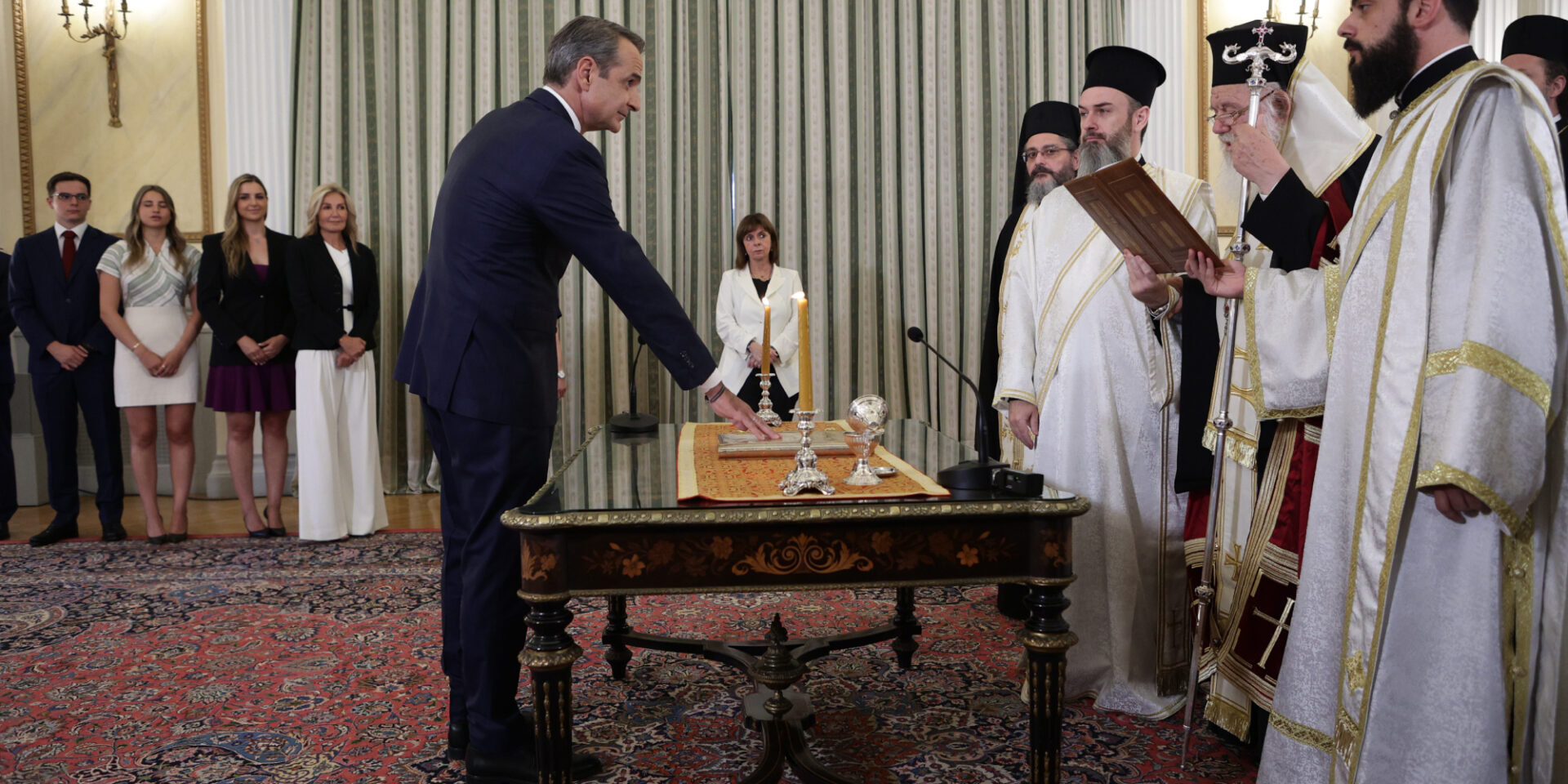 Ορκίστηκε πρωθυπουργός ο Κυριάκος Μητσοτάκης