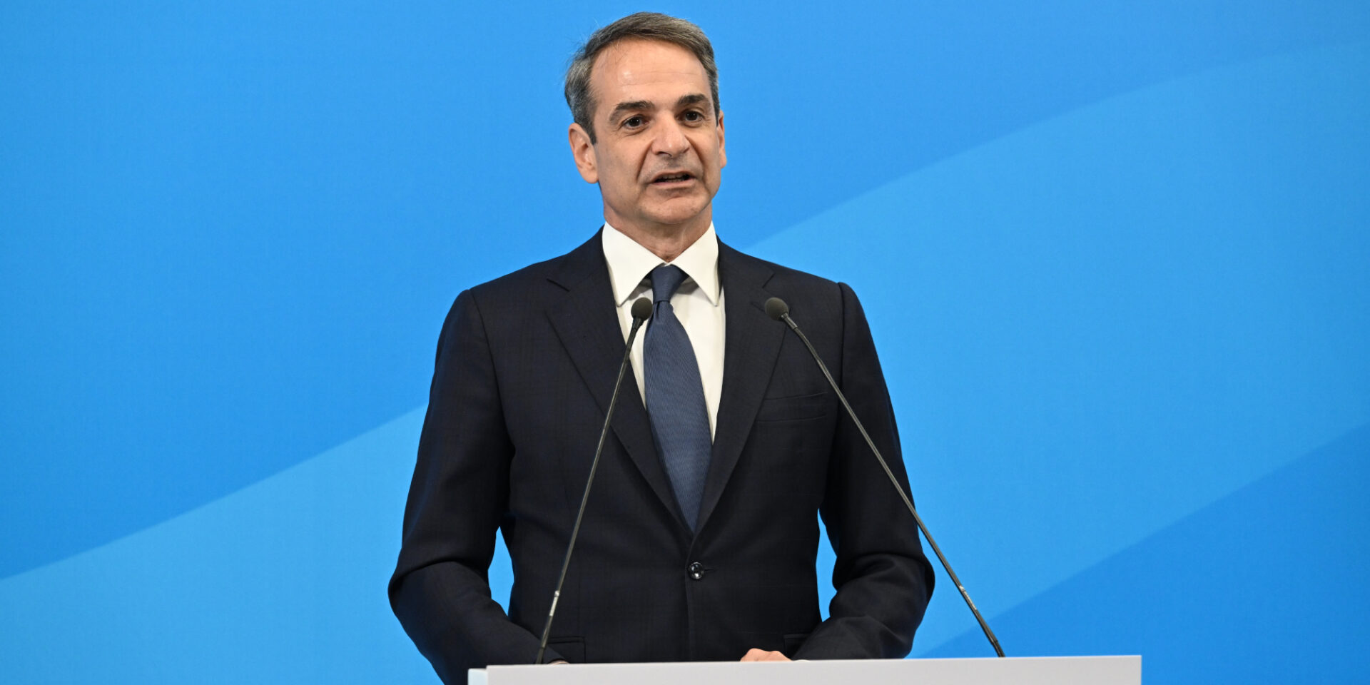 Ενωτικός ο Κυριάκος Μητσοτάκης στην πρώτη του ομιλία μετά τον θρίαμβο στις εκλογές