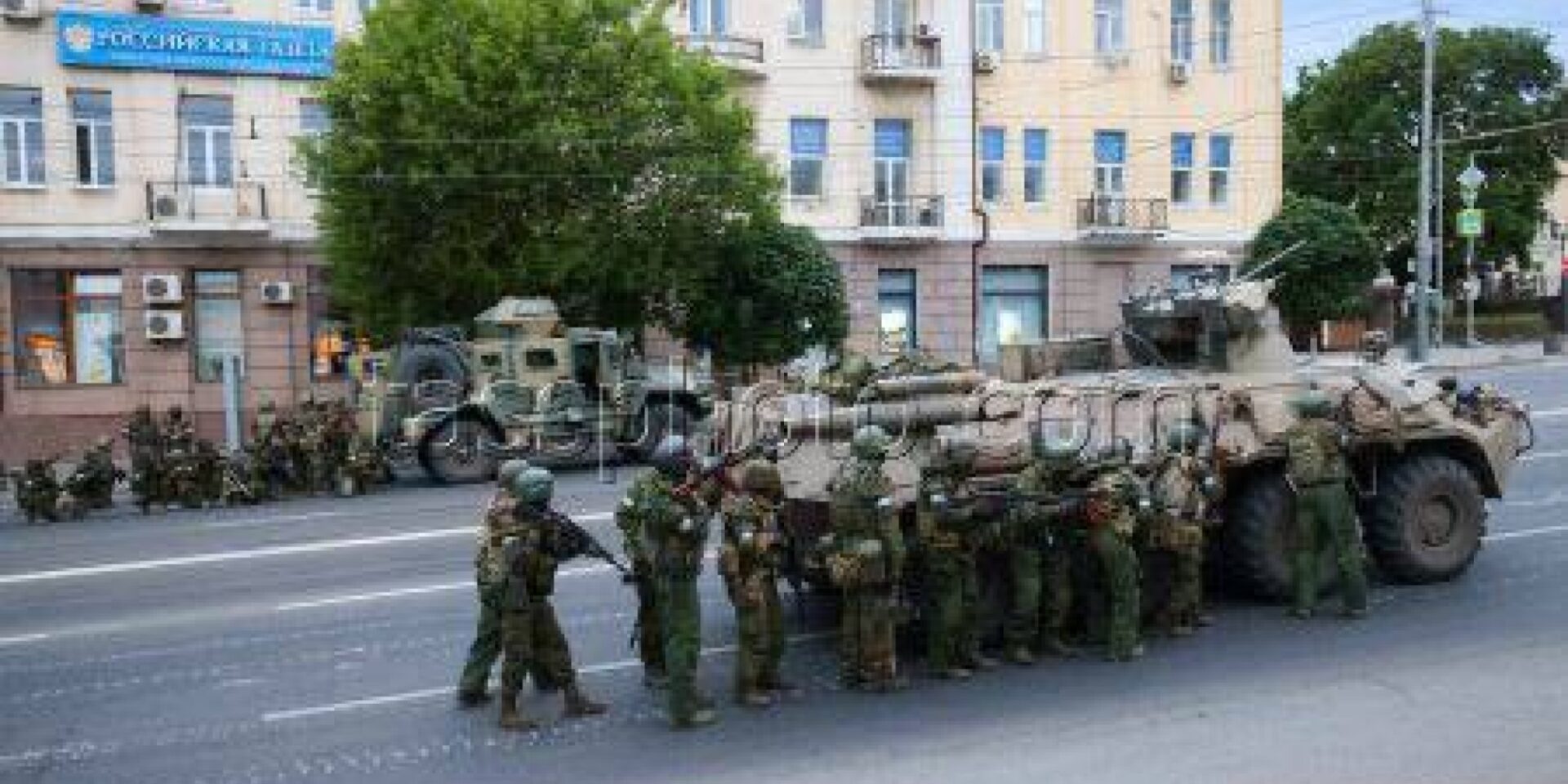 Ο στρατός της Ρωσίας στο Ροστόφ