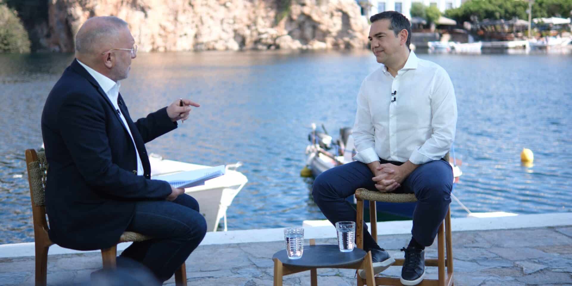 Ο Αλέξης Τσίπρας στο Κρήτη TV