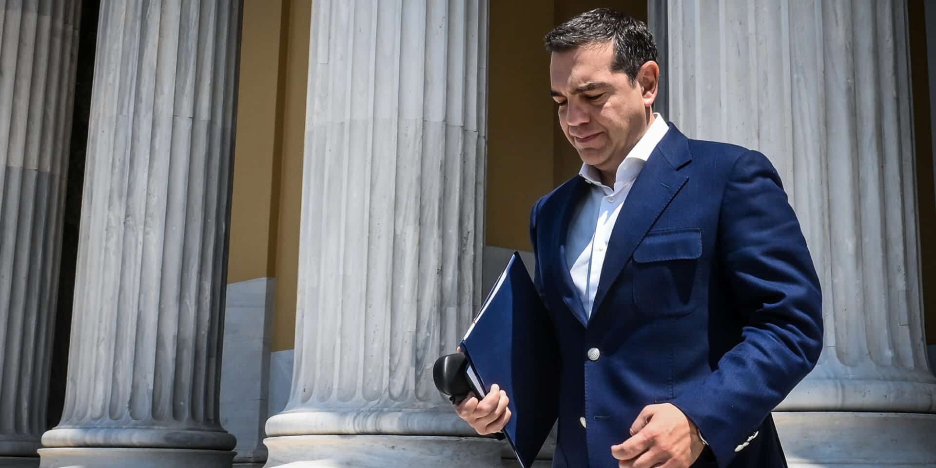 Ο Αλέξης Τσίπρας στο Ζάππειο Μέγαρο